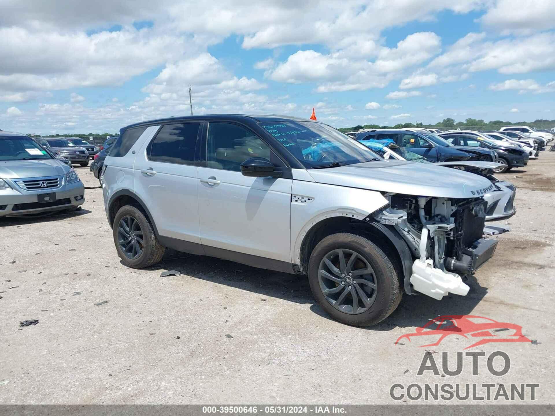 LAND ROVER DISCOVERY SPORT 2017 - SALCP2BG6HH720505