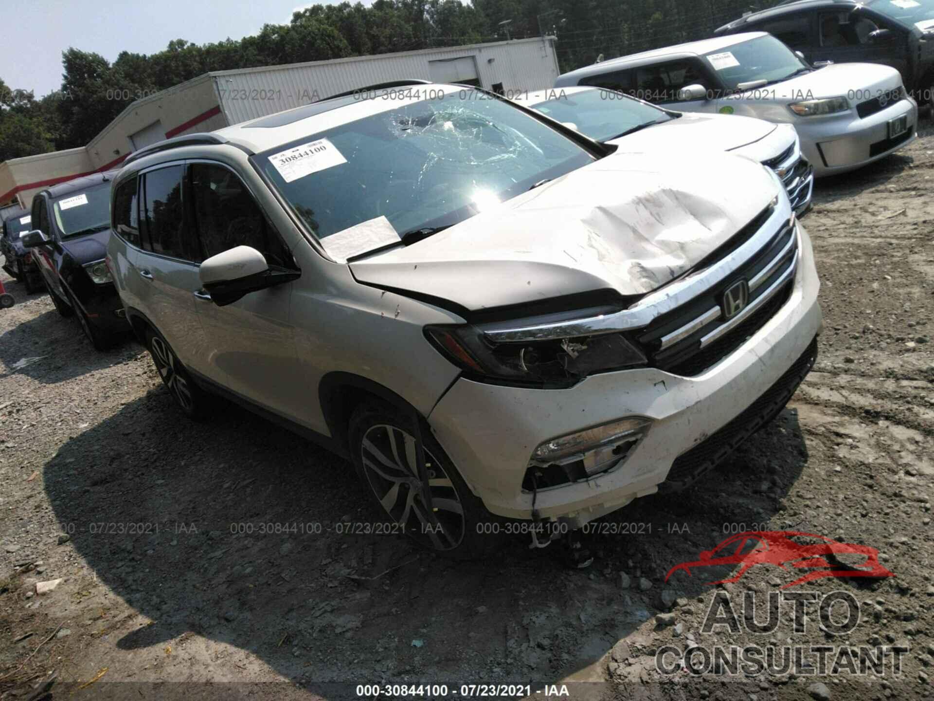 HONDA PILOT 2016 - 5FNYF6H9XGB076943