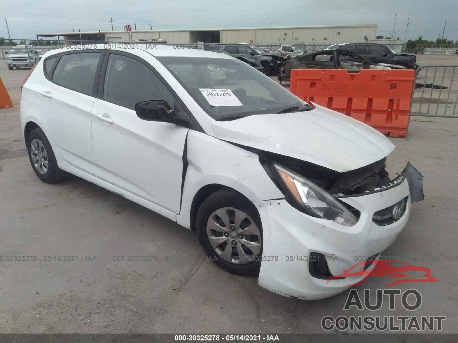 HYUNDAI ACCENT 2017 - KMHCT5AE2HU315880