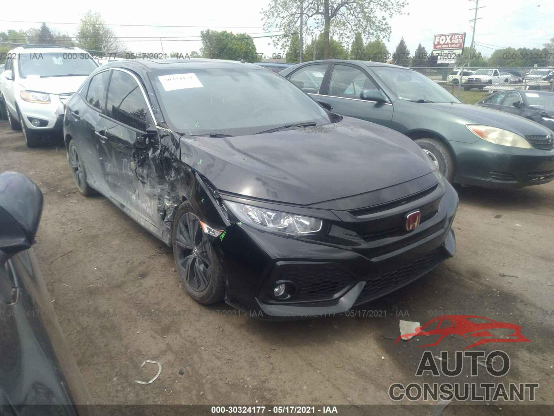 HONDA CIVIC HATCHBACK 2017 - SHHFK7H72HU211226