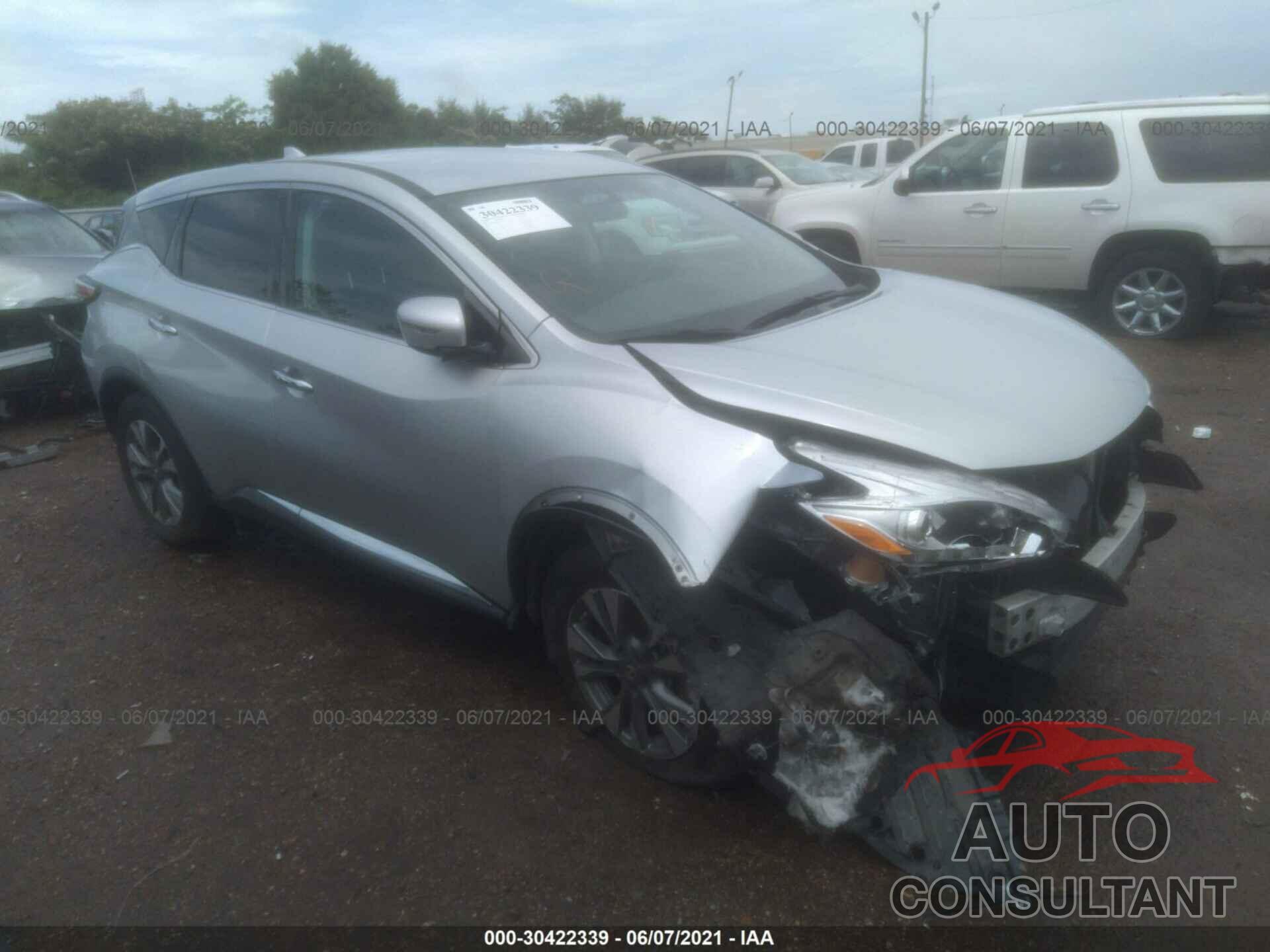 NISSAN MURANO 2017 - 5N1AZ2MGXHN132447