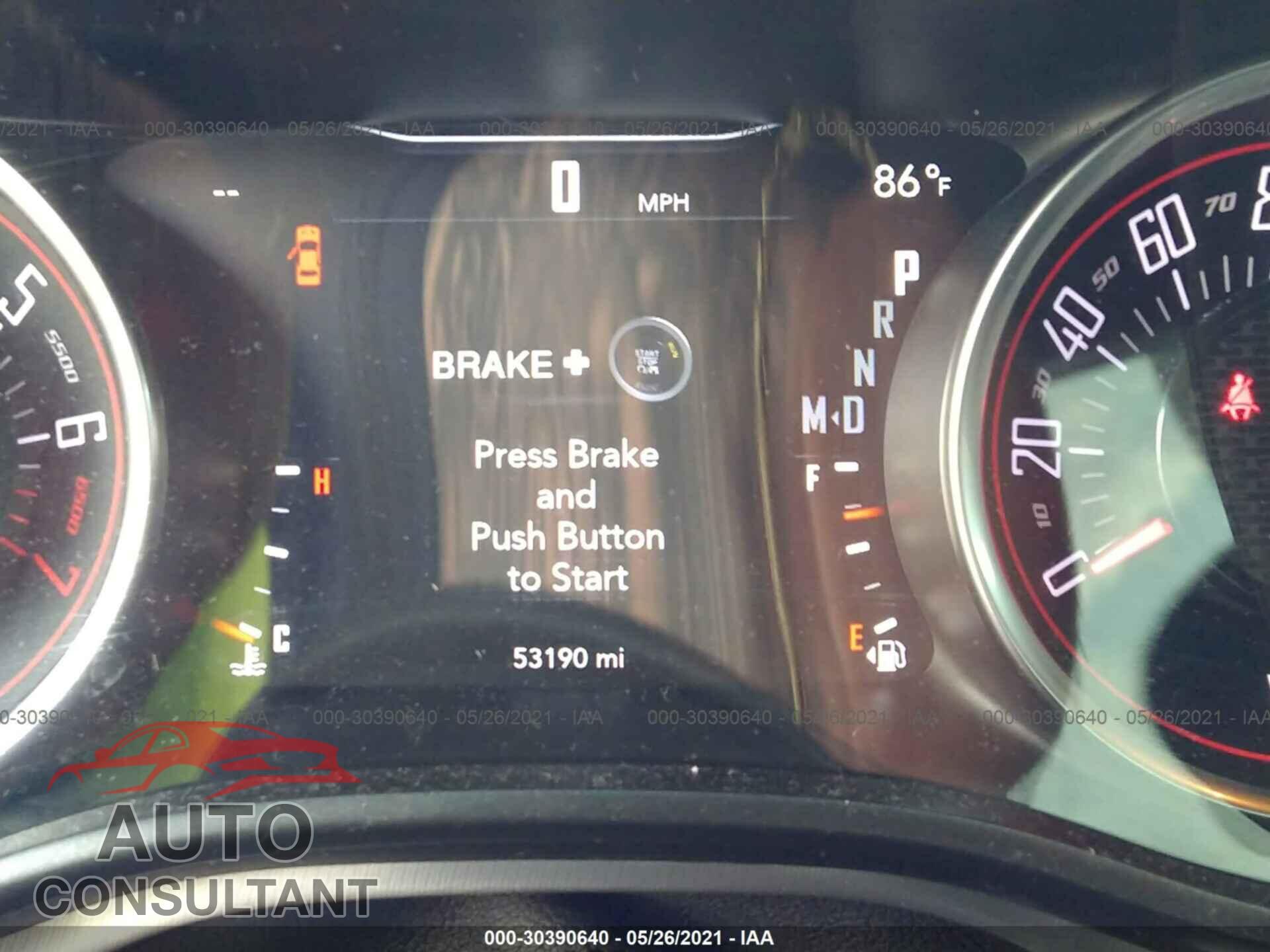 DODGE CHALLENGER 2019 - 2C3CDZAG4KH560608