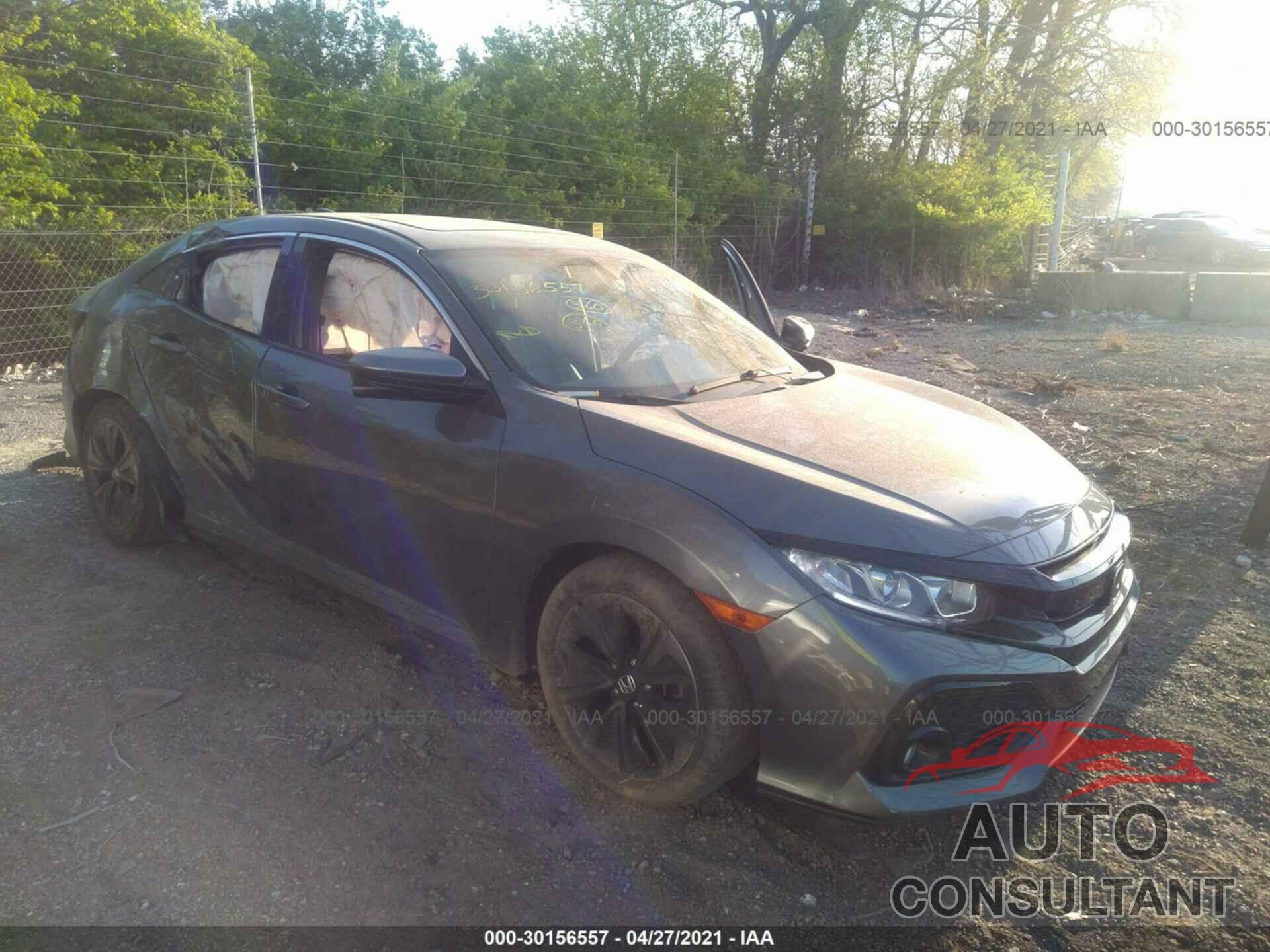 HONDA CIVIC HATCHBACK 2017 - SHHFK7H75HU403336