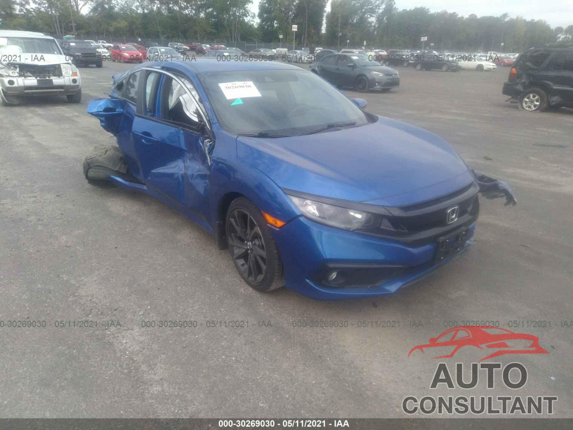 HONDA CIVIC SEDAN 2019 - 2HGFC2F87KH604641