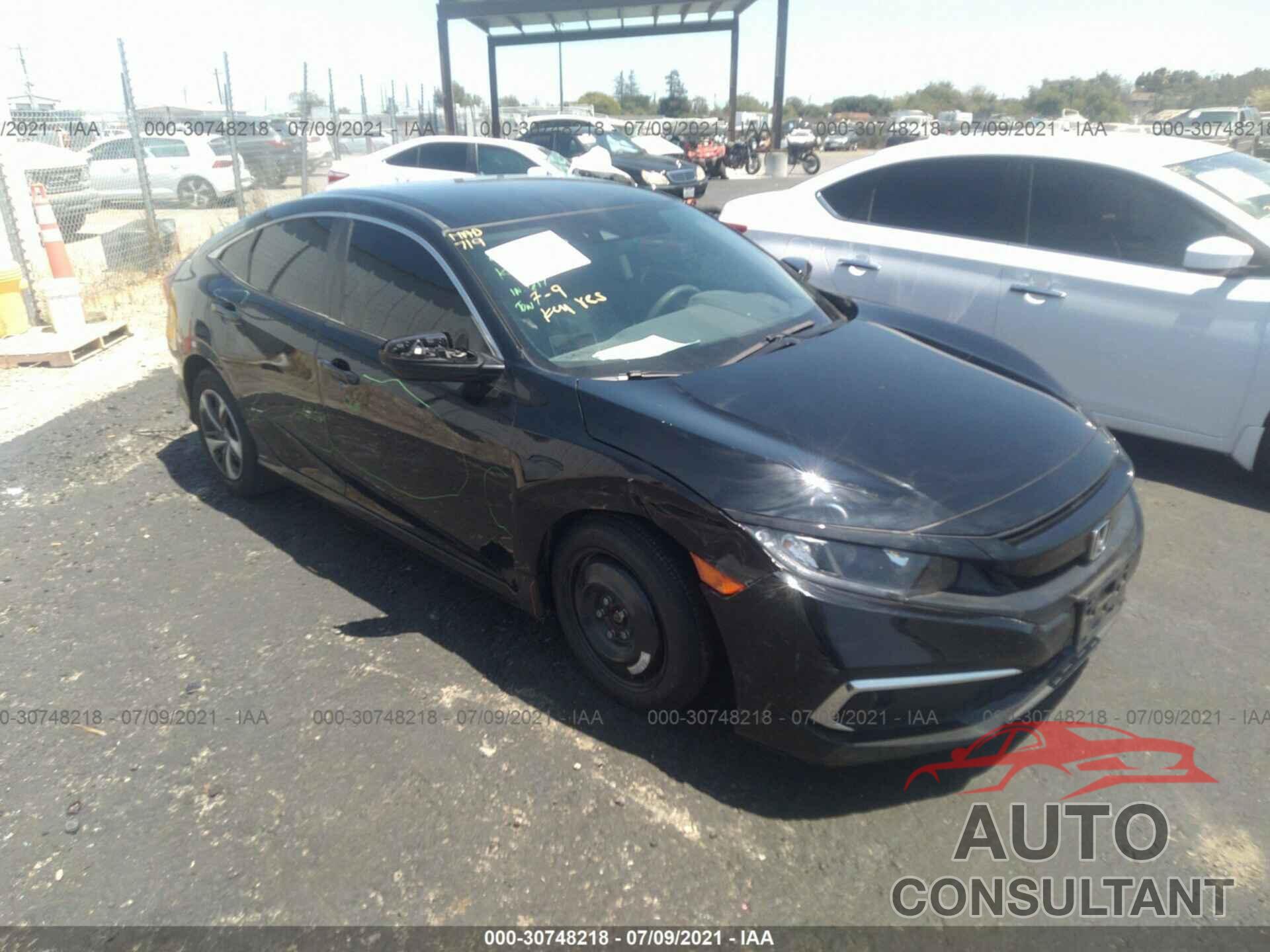 HONDA CIVIC SEDAN 2020 - 19XFC2F68LE209121