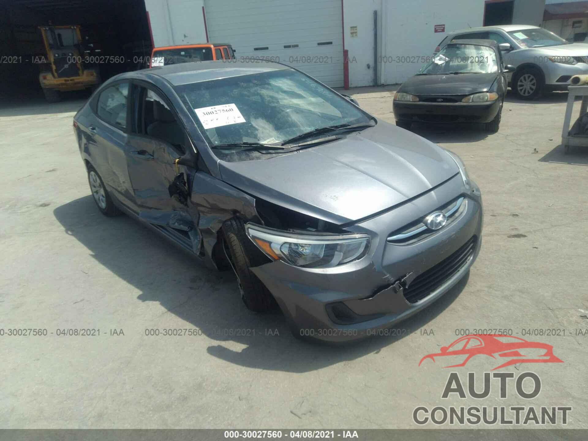 HYUNDAI ACCENT 2016 - KMHCT4AE4GU122395