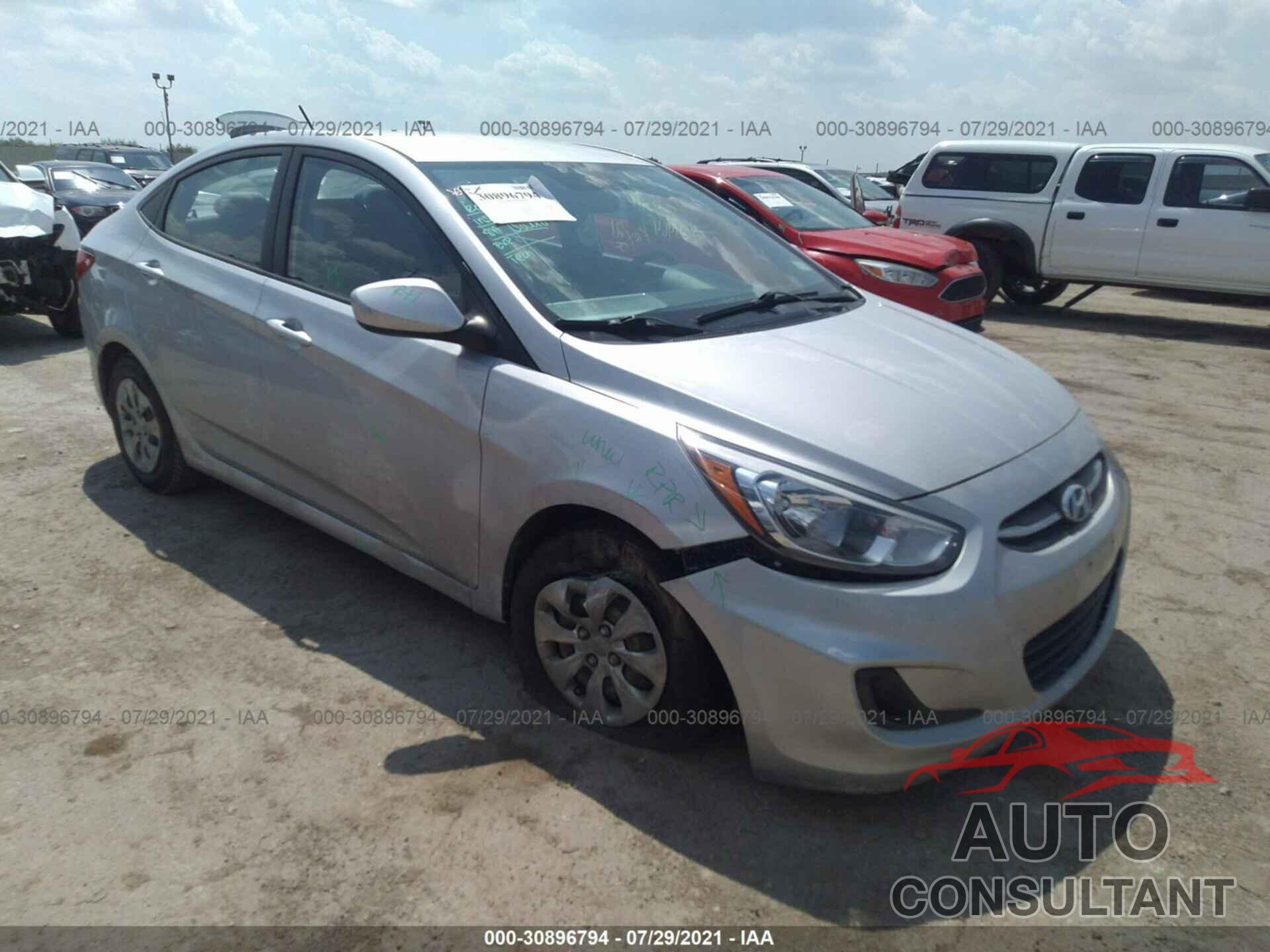 HYUNDAI ACCENT 2016 - KMHCT4AE3GU119259