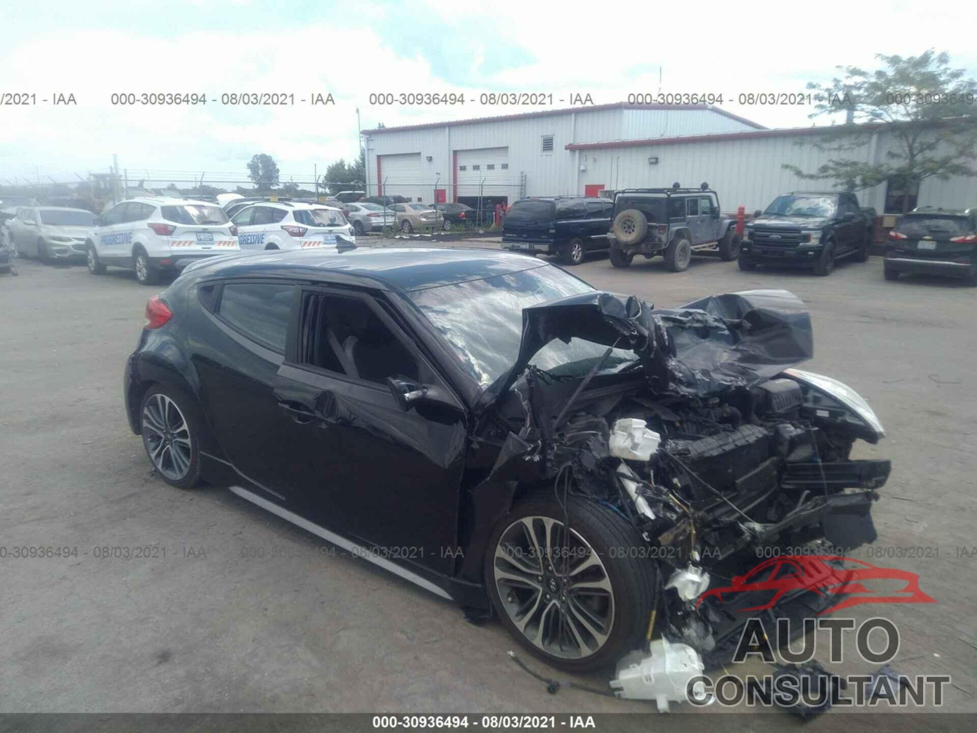 HYUNDAI VELOSTER 2016 - KMHTC6AE6GU278224