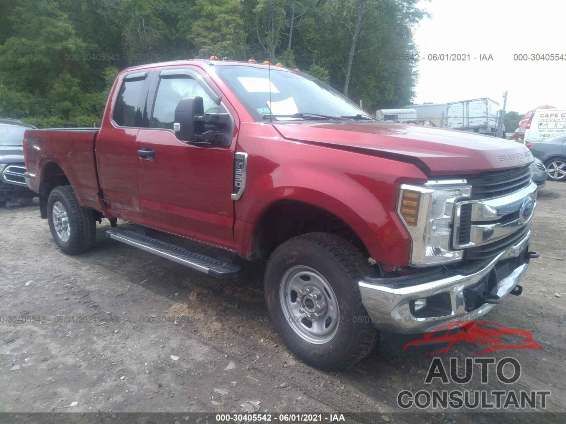 FORD SUPER DUTY F-250 SRW 2019 - 1FT7X2B69KEE98129