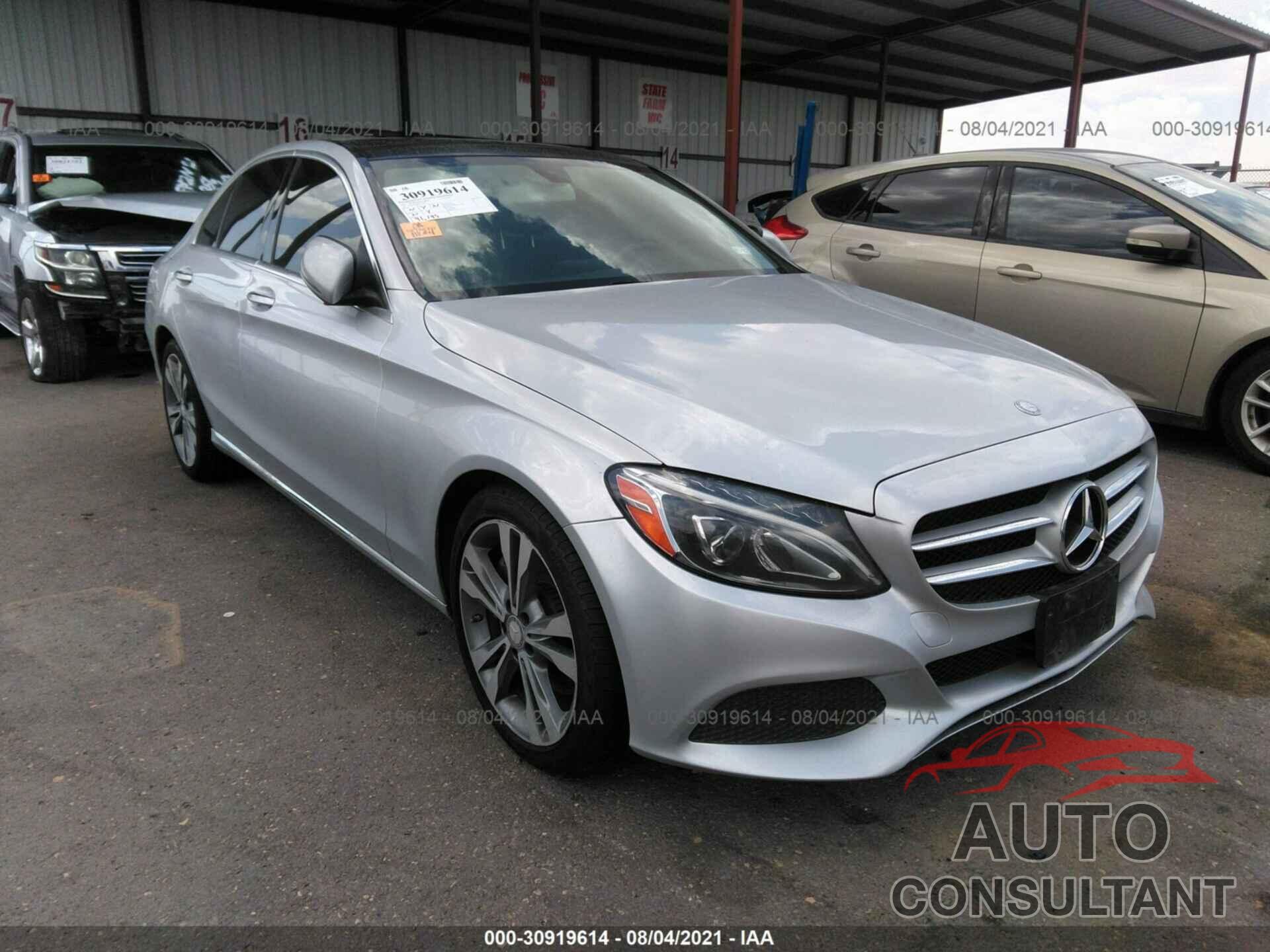 MERCEDES-BENZ C-CLASS 2017 - 55SWF4JB0HU179782