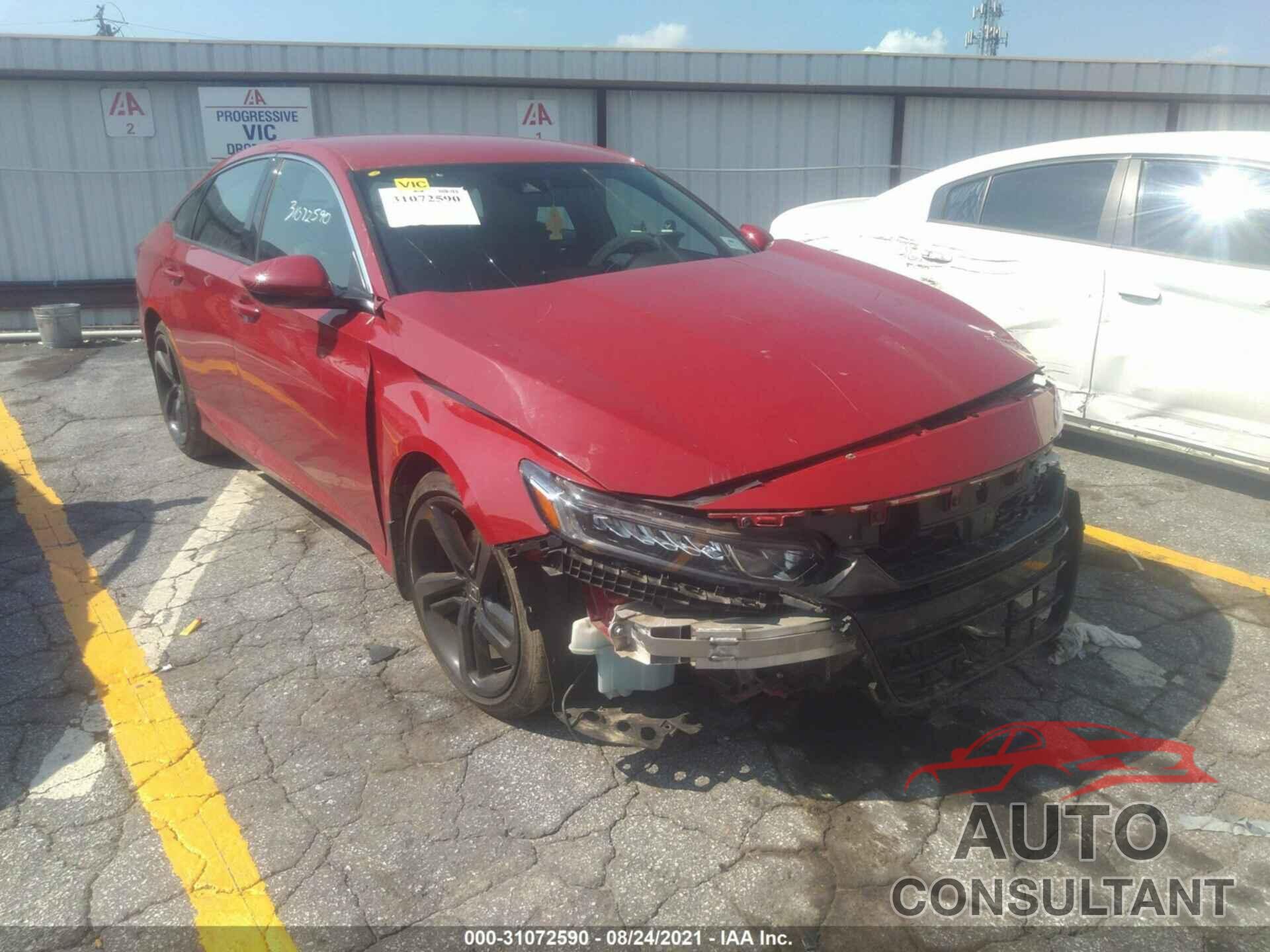 HONDA ACCORD SEDAN 2018 - 1HGCV1F38JA002808