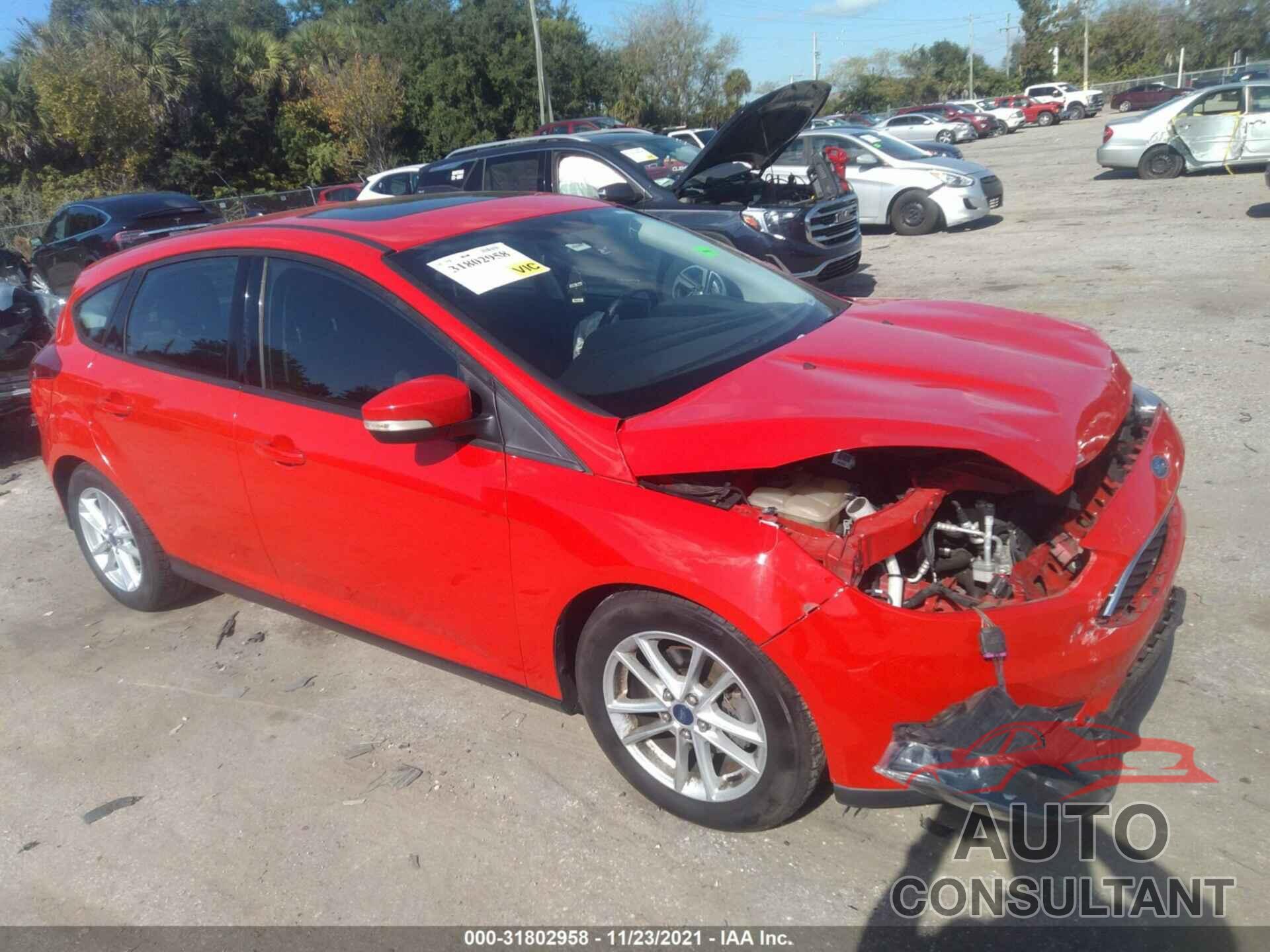 FORD FOCUS 2016 - 1FADP3K26GL204975
