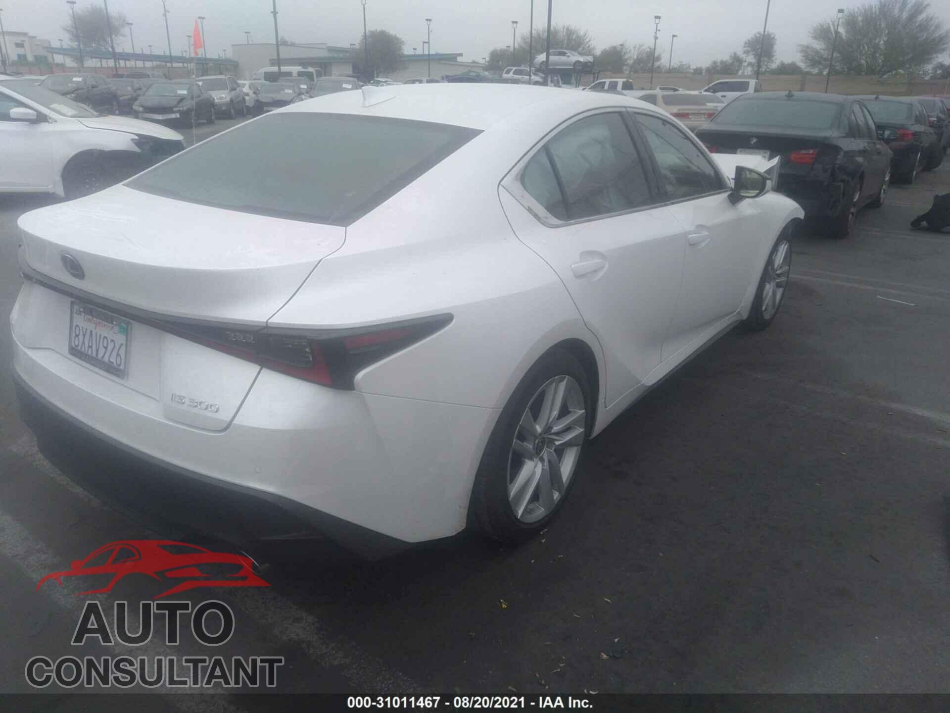 LEXUS IS 2021 - JTHCA1D28M5115948