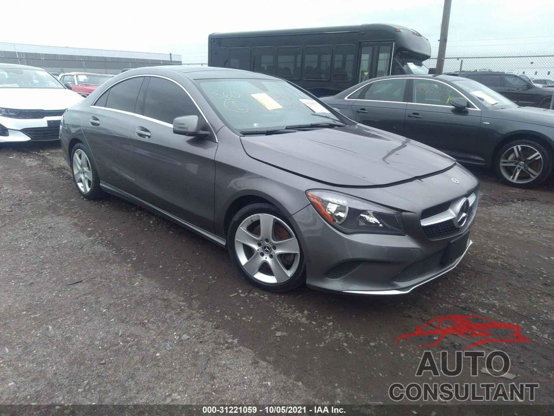 MERCEDES-BENZ CLA 2018 - WDDSJ4GB3JN582626