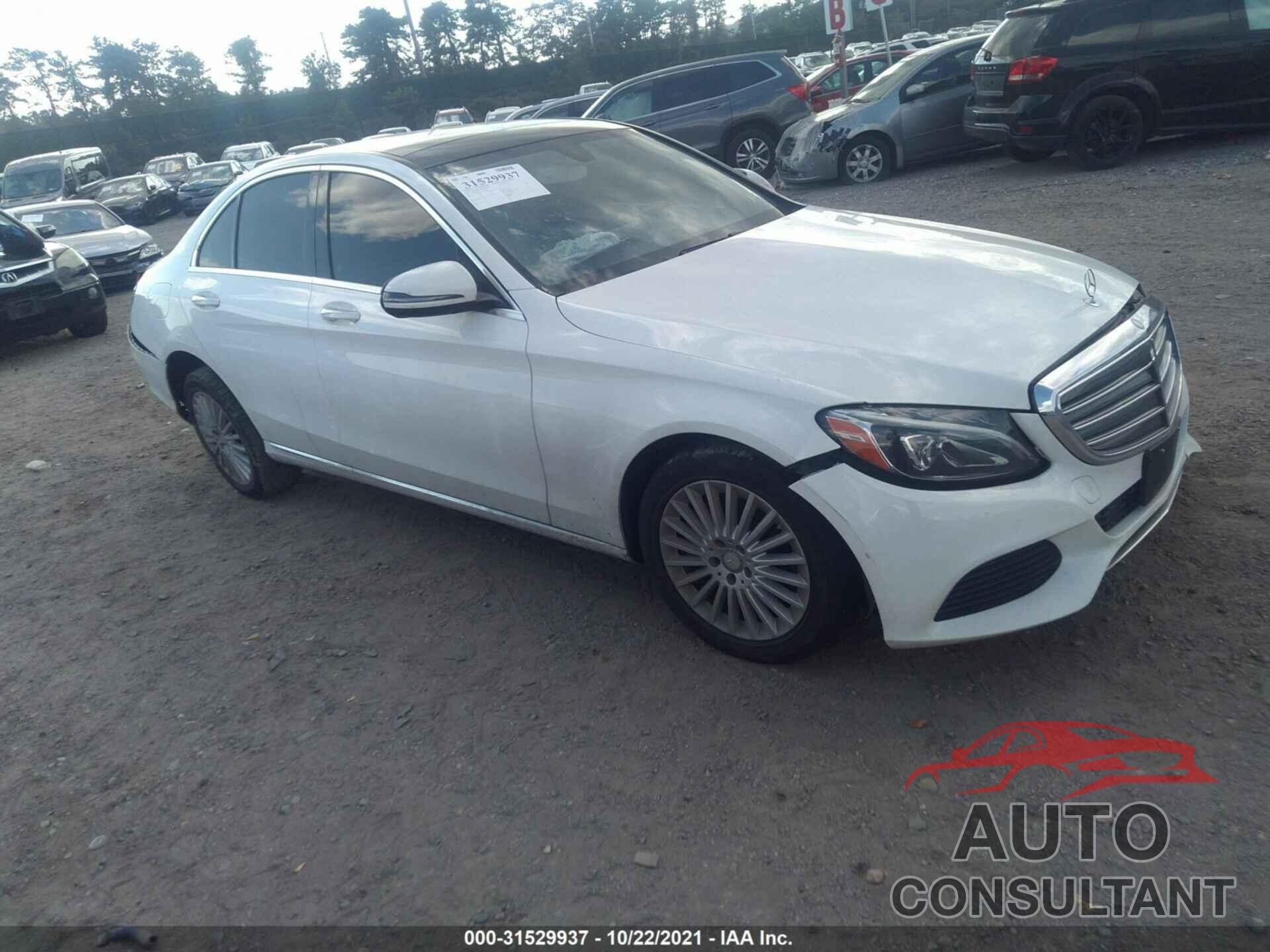 MERCEDES-BENZ C-CLASS 2017 - 55SWF4KB2HU184416
