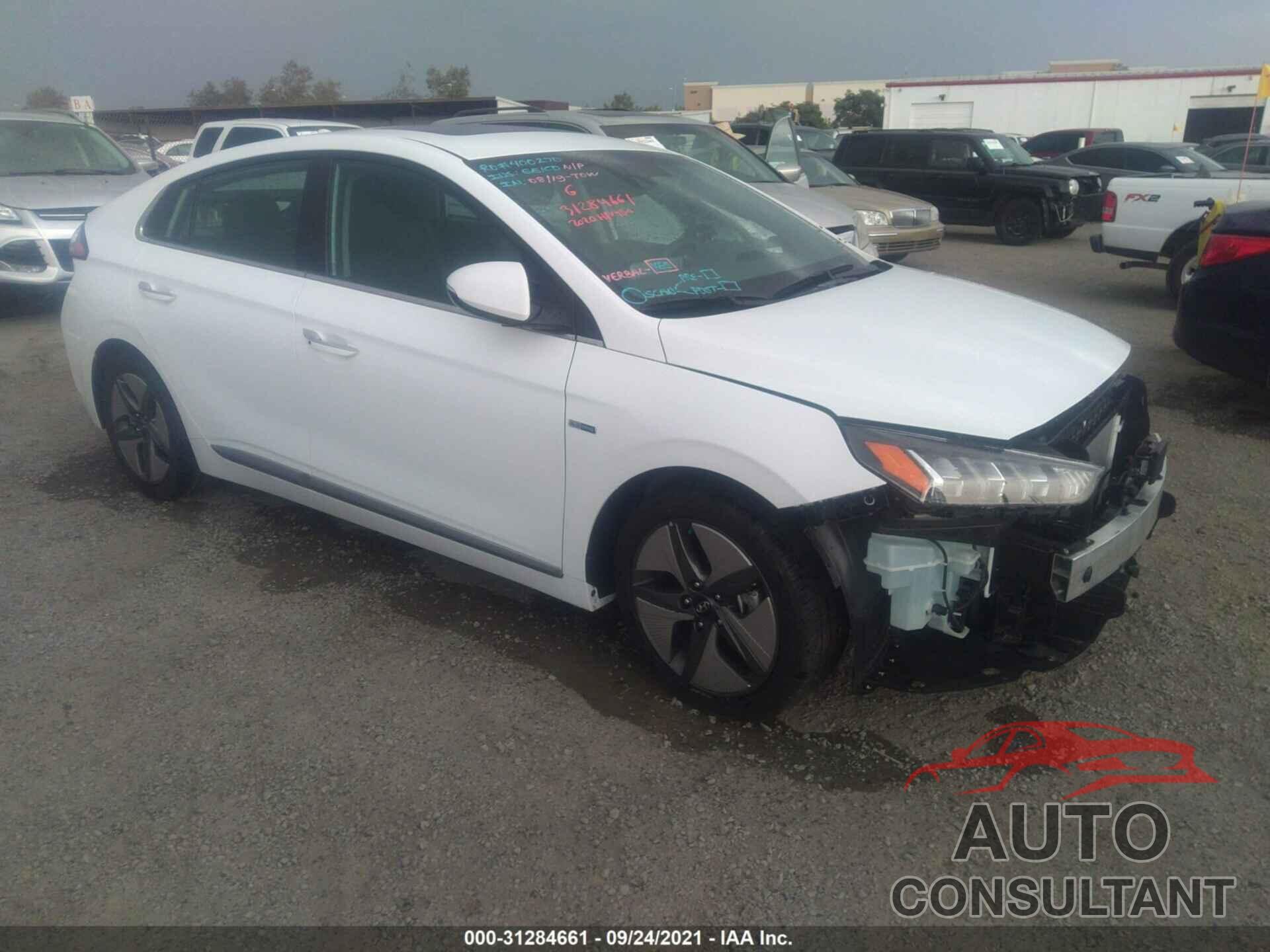 HYUNDAI IONIQ HYBRID 2020 - KMHC05LC4LU221271