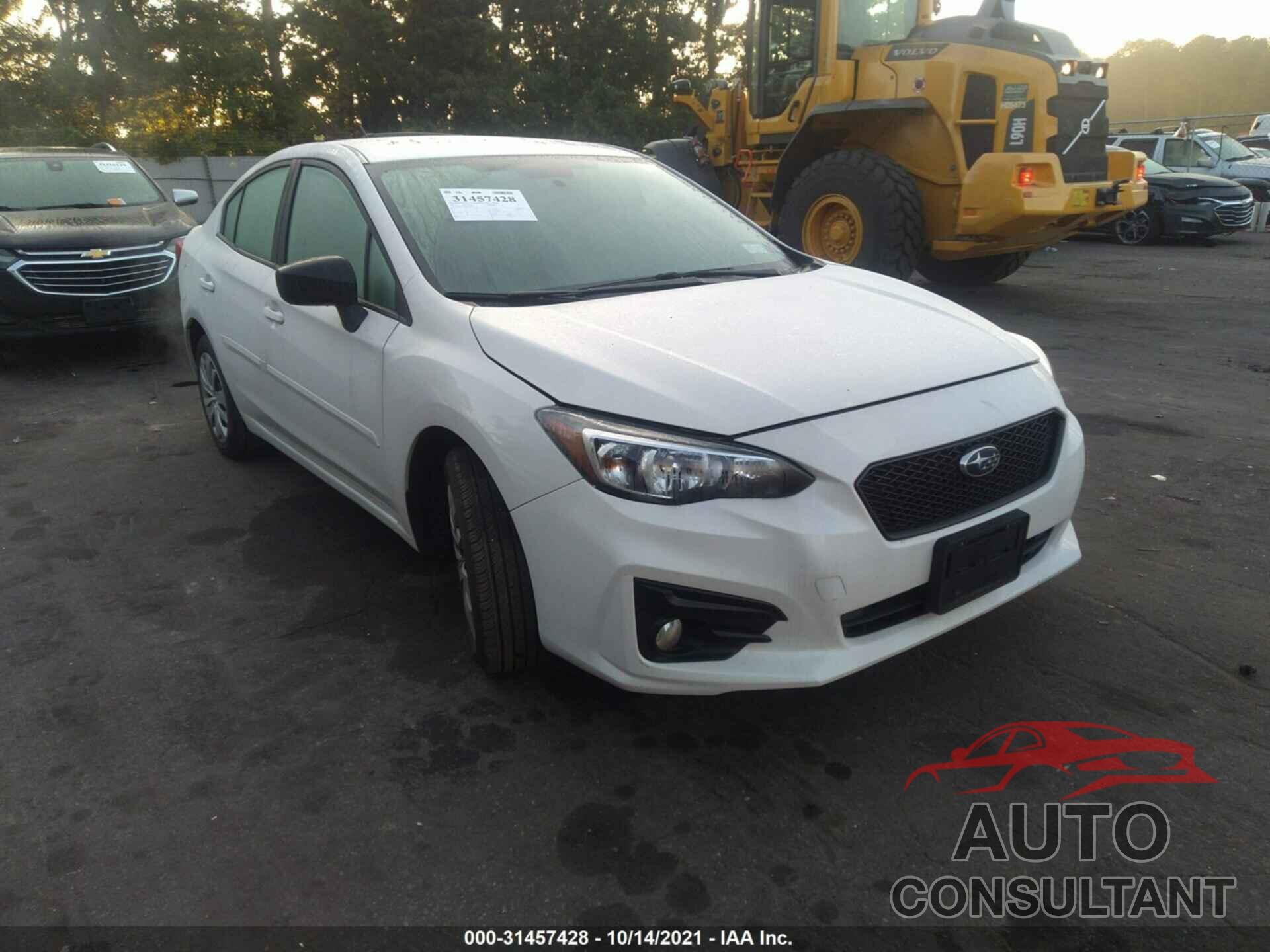 SUBARU IMPREZA 2019 - 4S3GKAB66K3626802