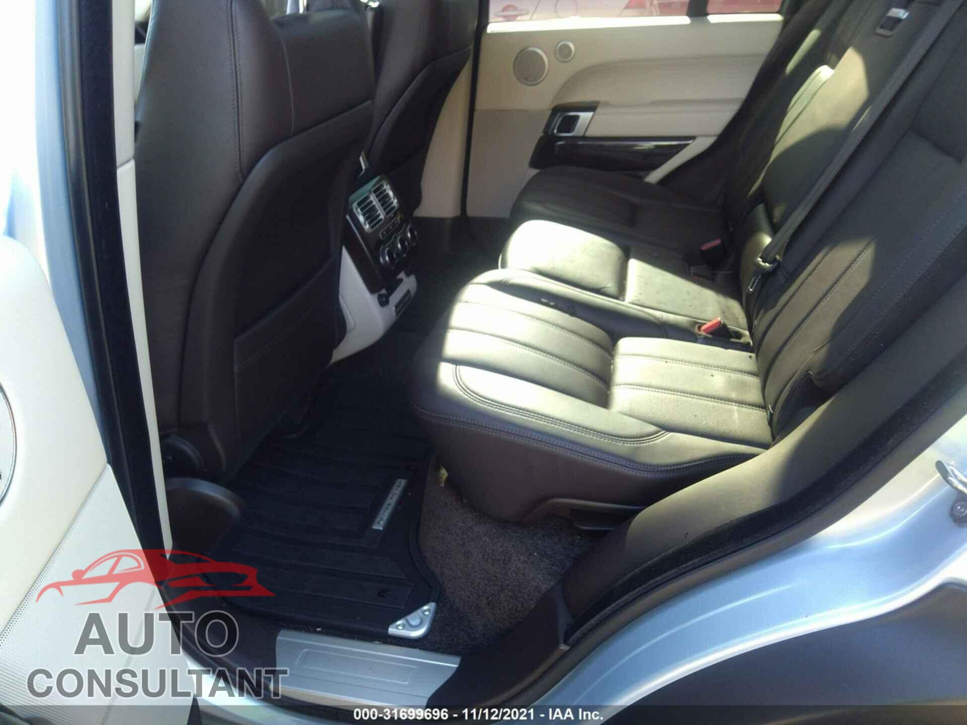 LAND ROVER RANGE ROVER 2015 - SALGS2VF7FA224153