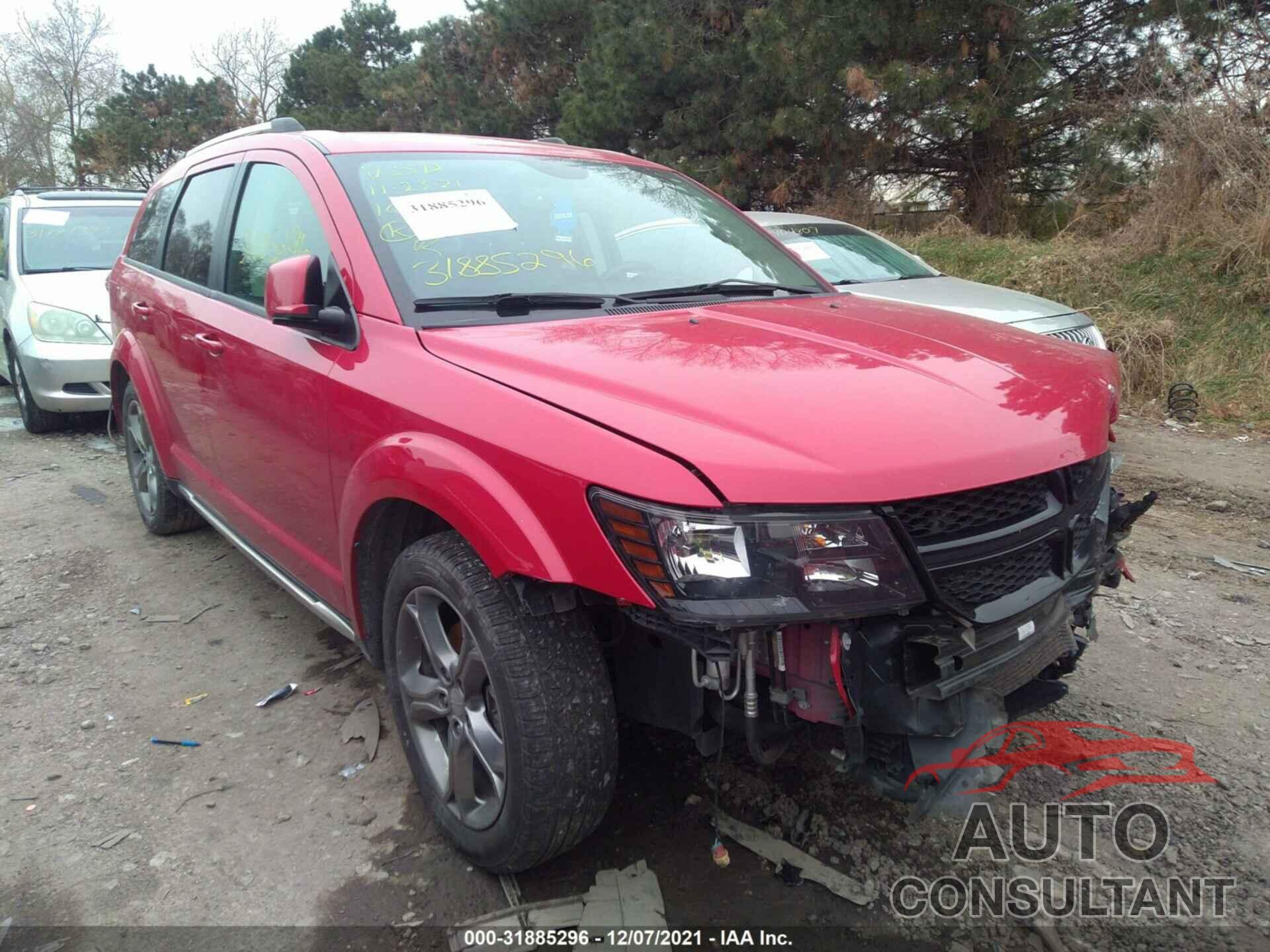DODGE JOURNEY 2017 - 3C4PDDGG4HT598136