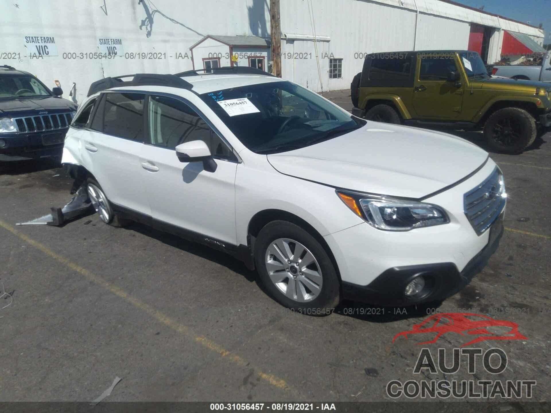 SUBARU OUTBACK 2016 - 4S4BSAFC0G3357760