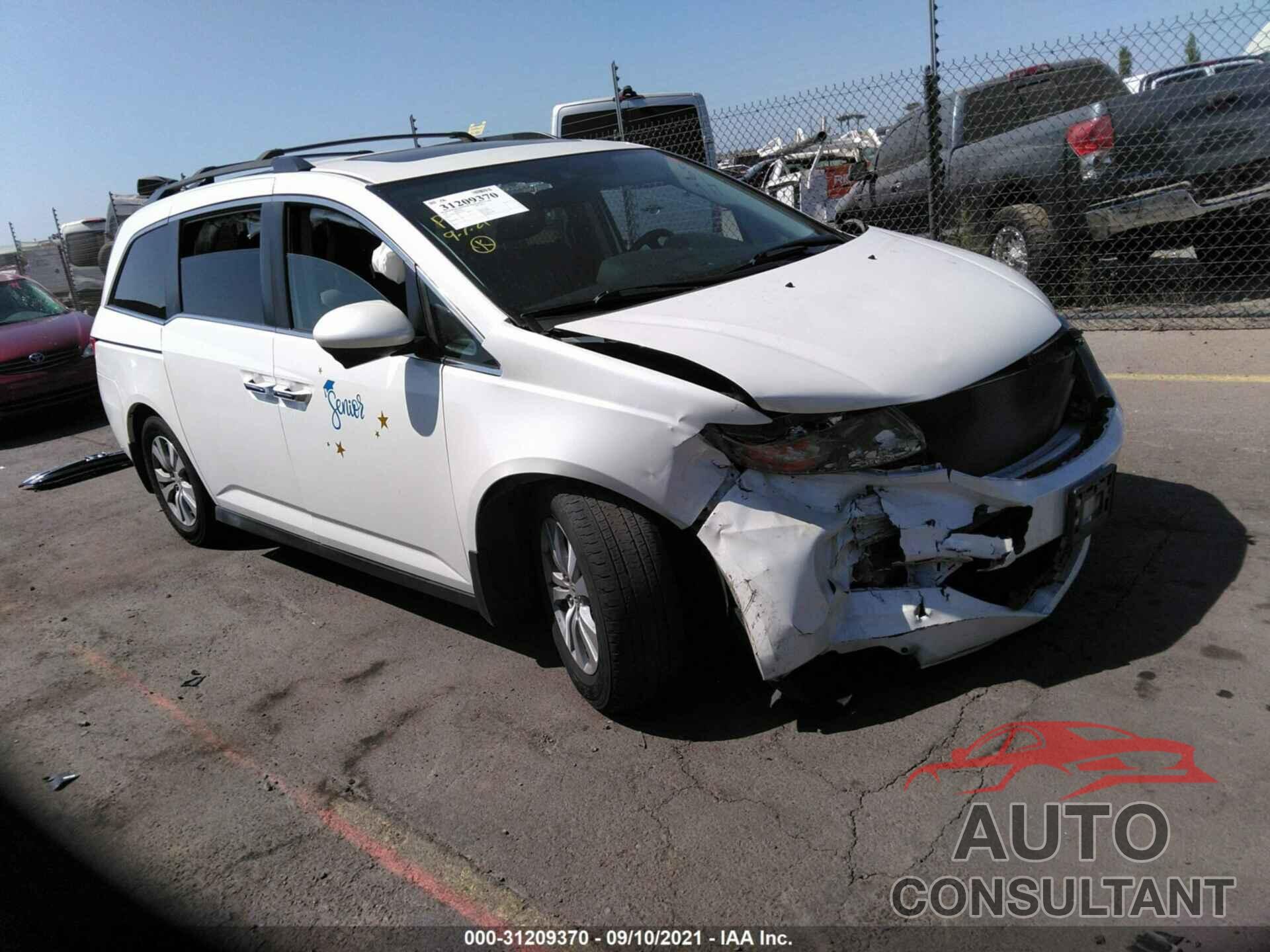 HONDA ODYSSEY 2016 - 5FNRL5H68GB012896