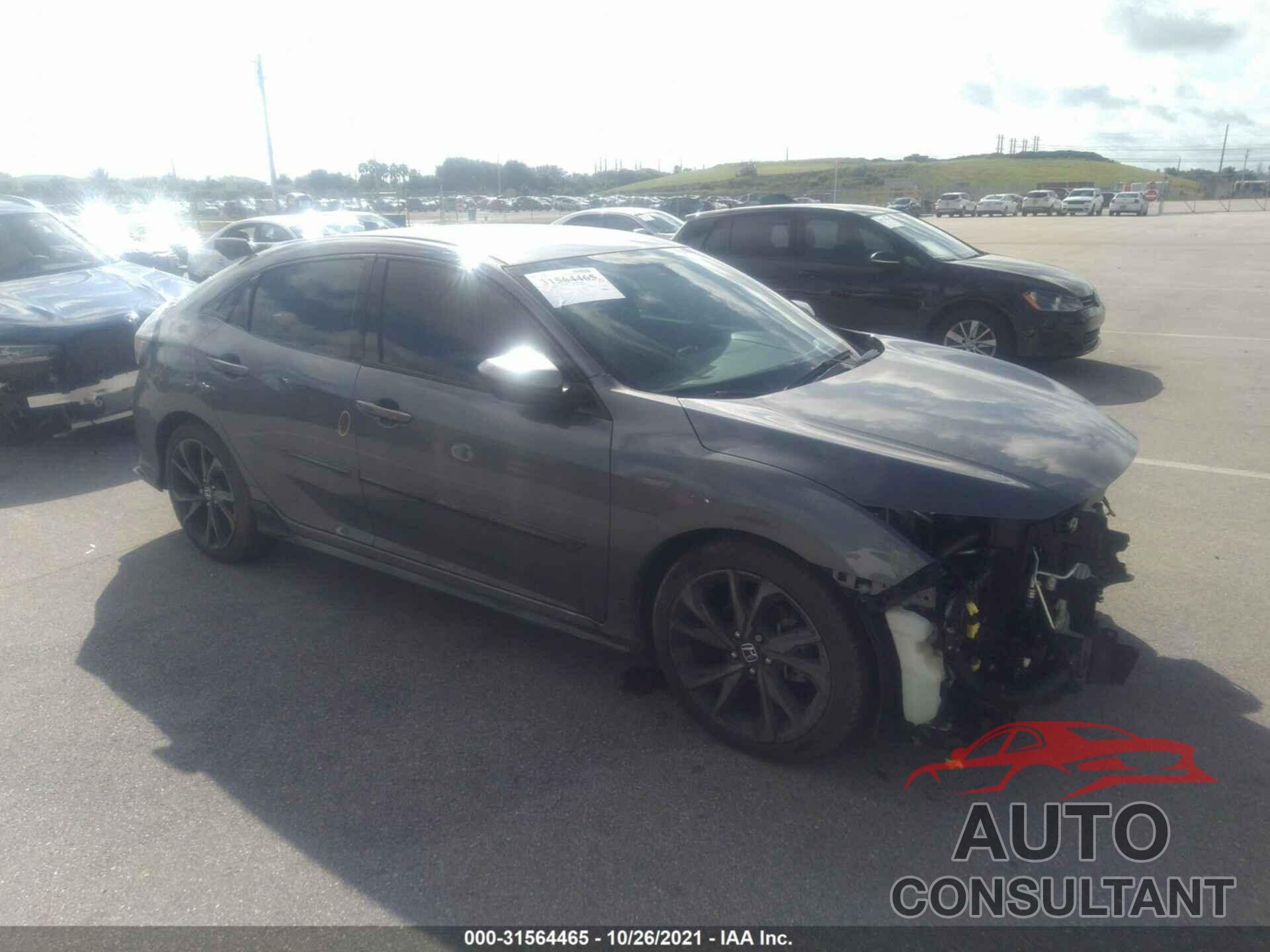 HONDA CIVIC HATCHBACK 2018 - SHHFK7H44JU231831