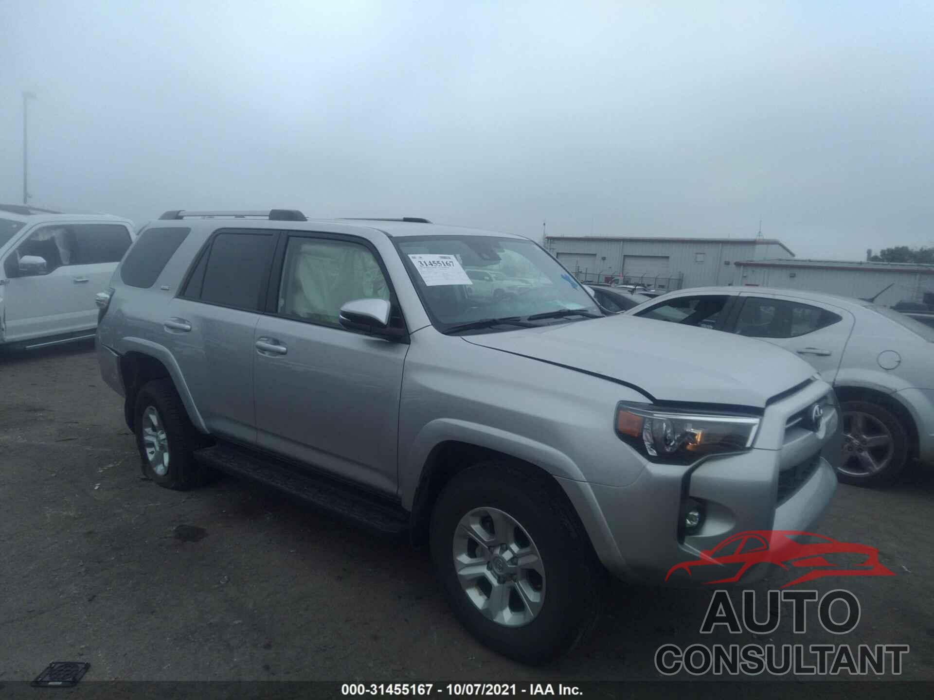 TOYOTA 4RUNNER 2021 - JTENU5JR2M5909043