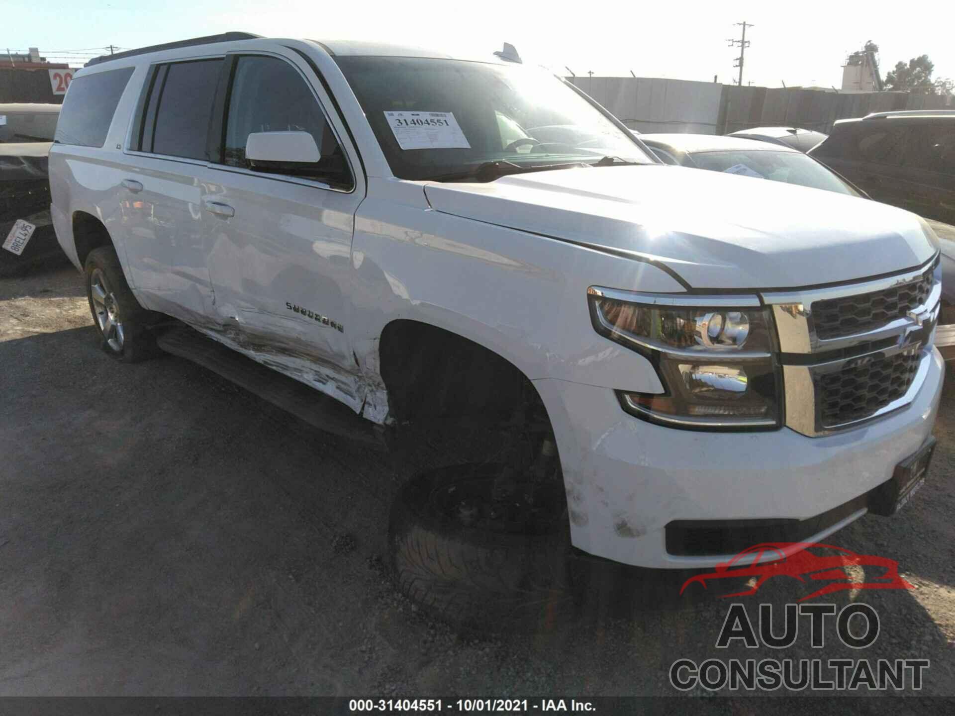 CHEVROLET SUBURBAN 2016 - 1GNSCGKC7GR410517