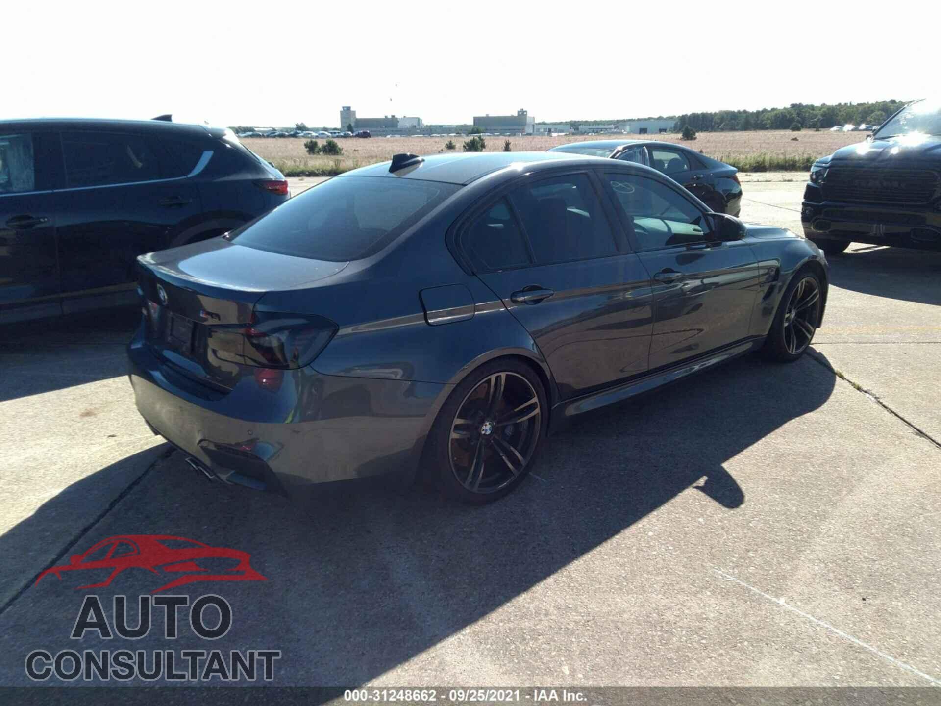BMW M3 2017 - WBS8M9C58H5G84115