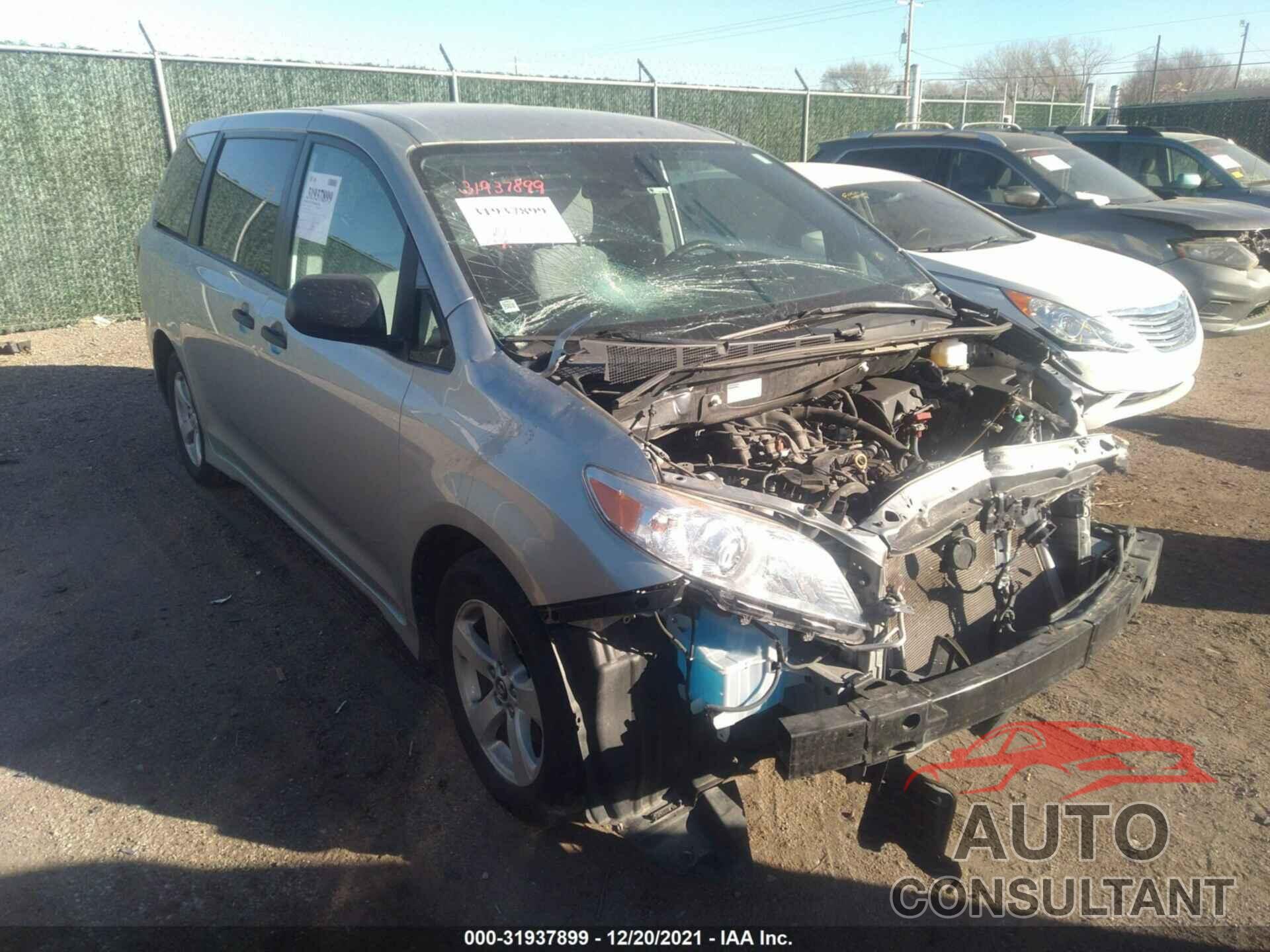 TOYOTA SIENNA 2020 - 5TDZZ3DC2LS036728