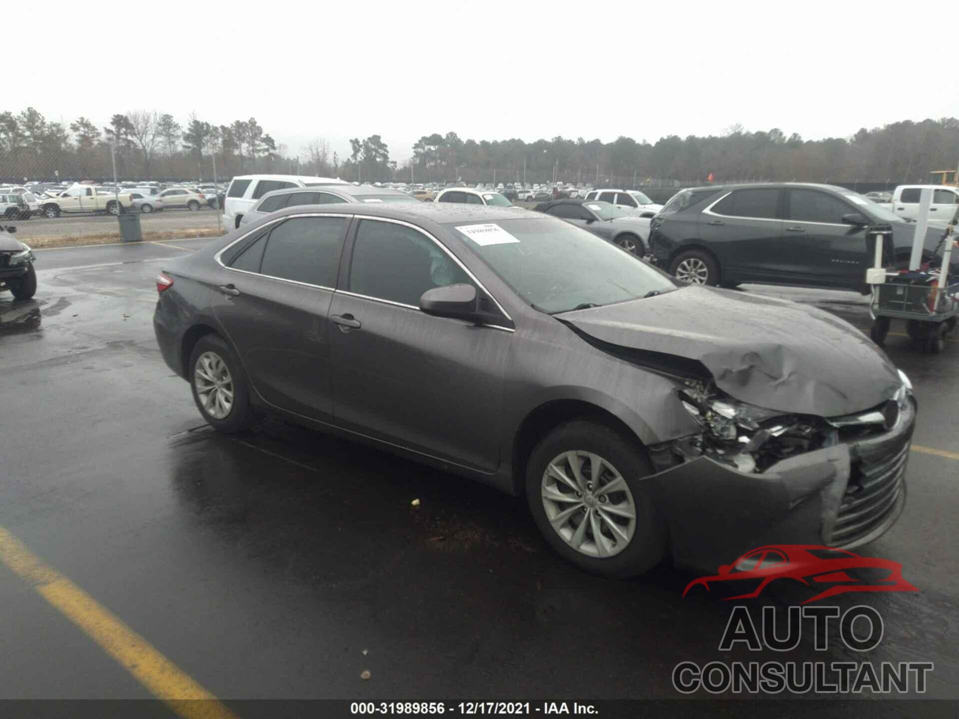 TOYOTA CAMRY 2016 - 4T4BF1FK3GR574988