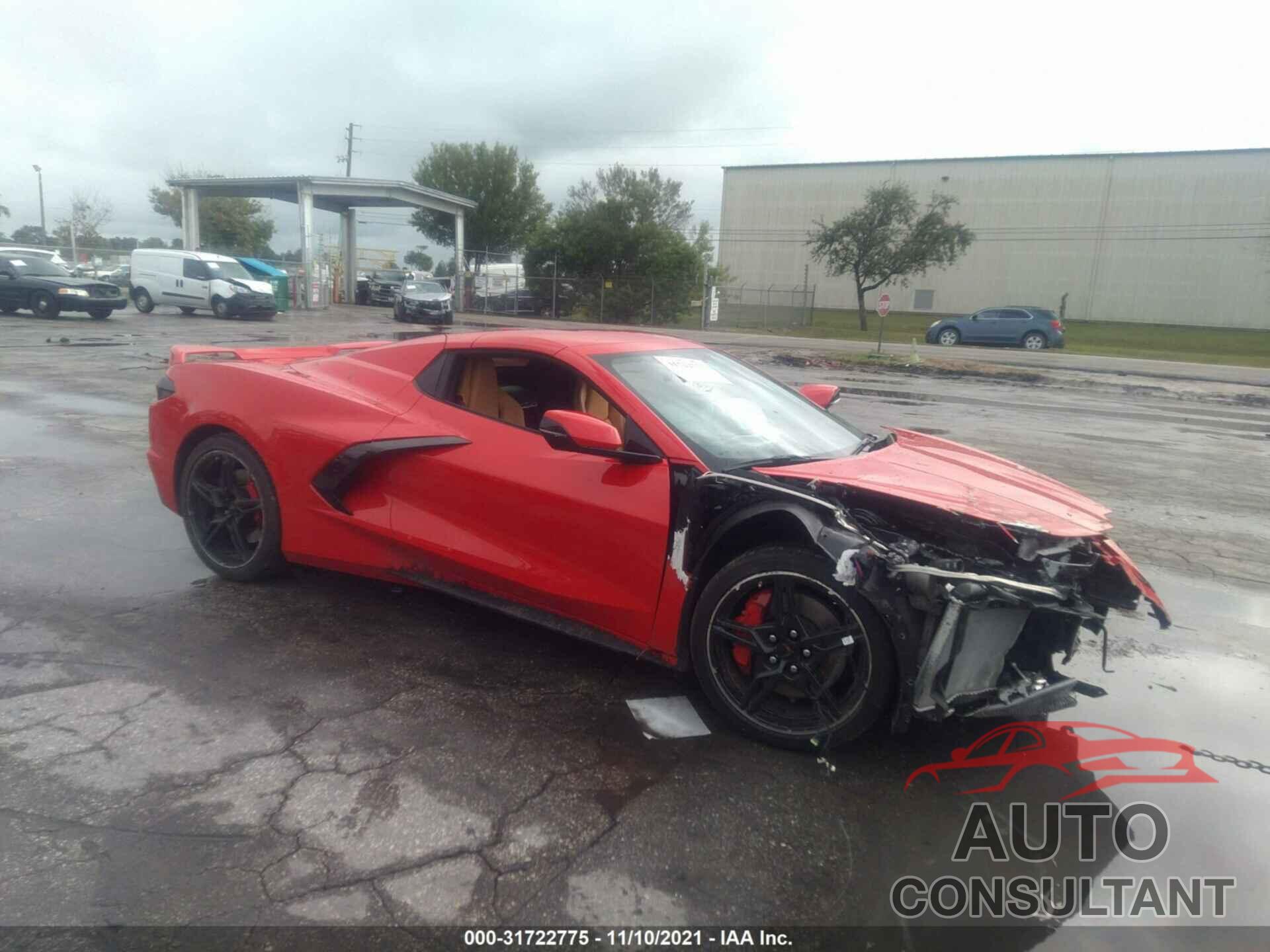 CHEVROLET CORVETTE 2021 - 1G1YB3D47M5104434