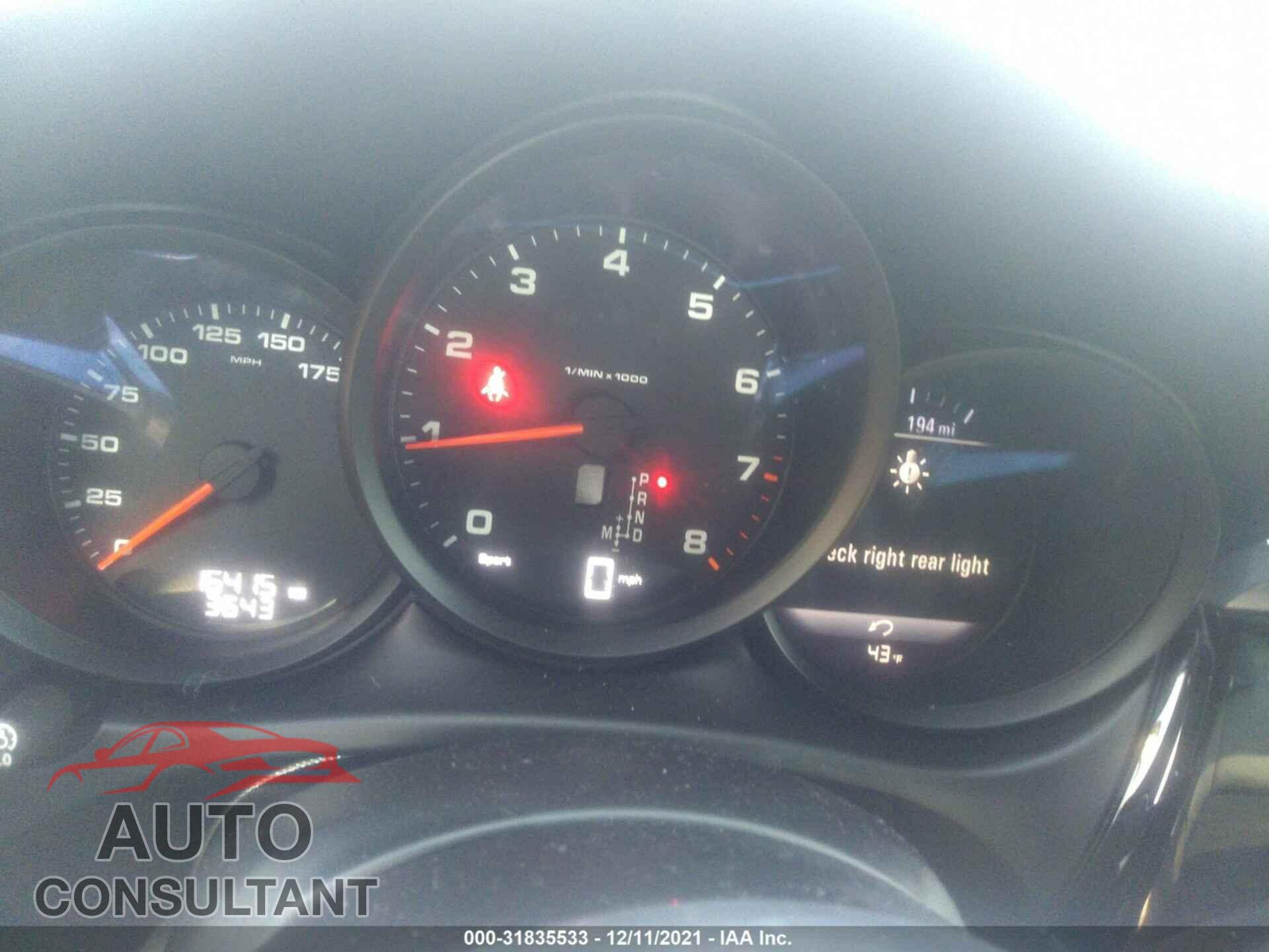 PORSCHE MACAN 2020 - WP1AA2A5XLLB10644