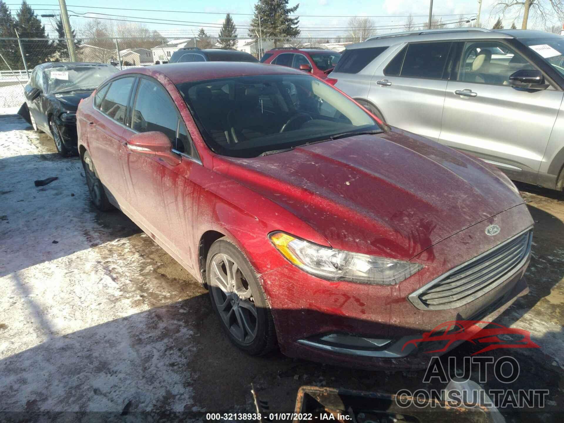 FORD FUSION 2017 - 3FA6P0H74HR395633