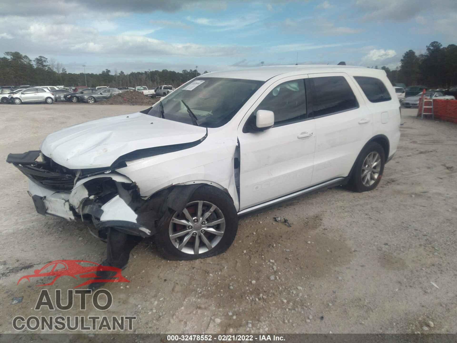 DODGE DURANGO 2017 - 1C4RDJFGXHC644332