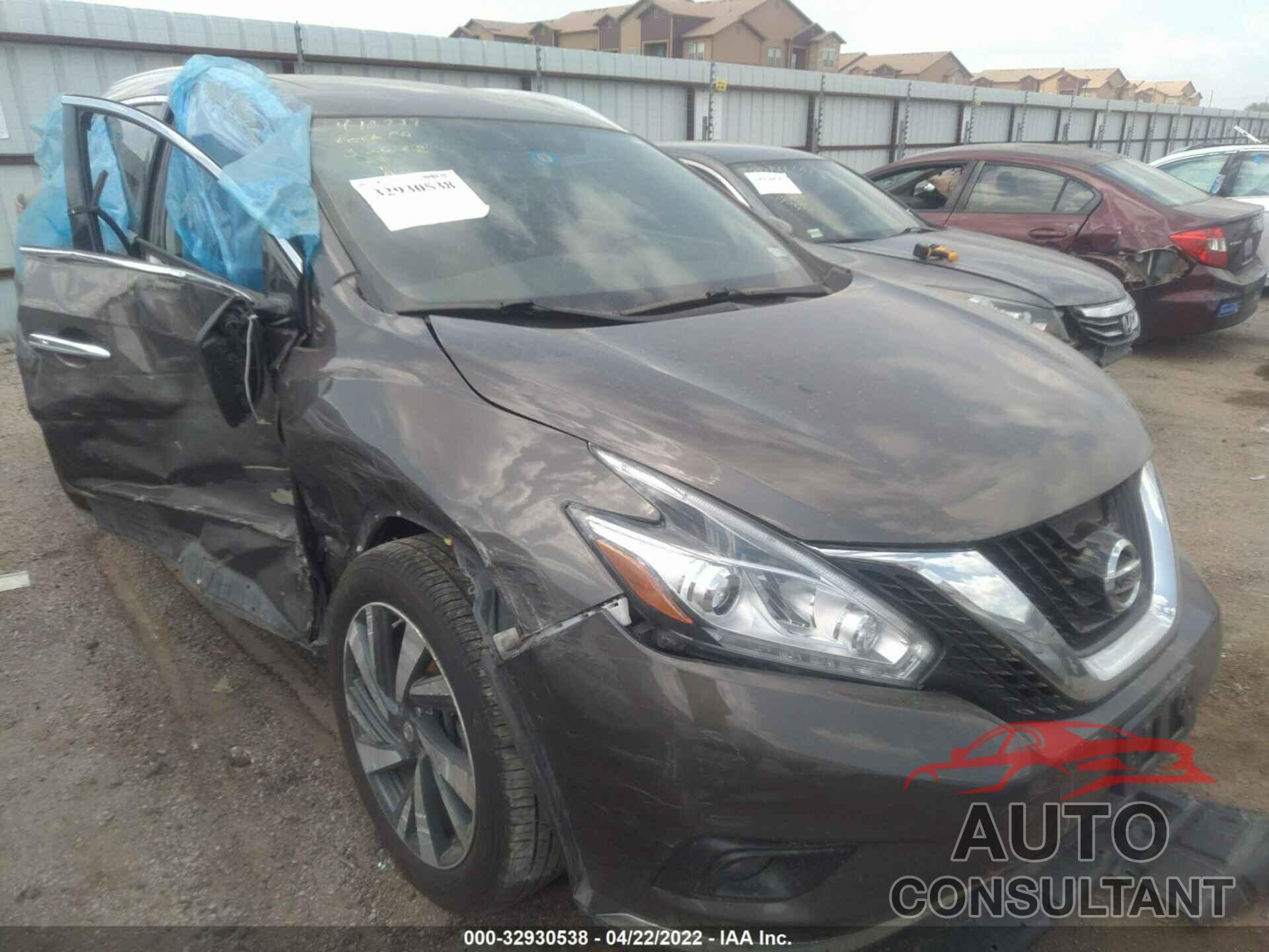 NISSAN MURANO 2017 - 5N1AZ2MG2HN151039