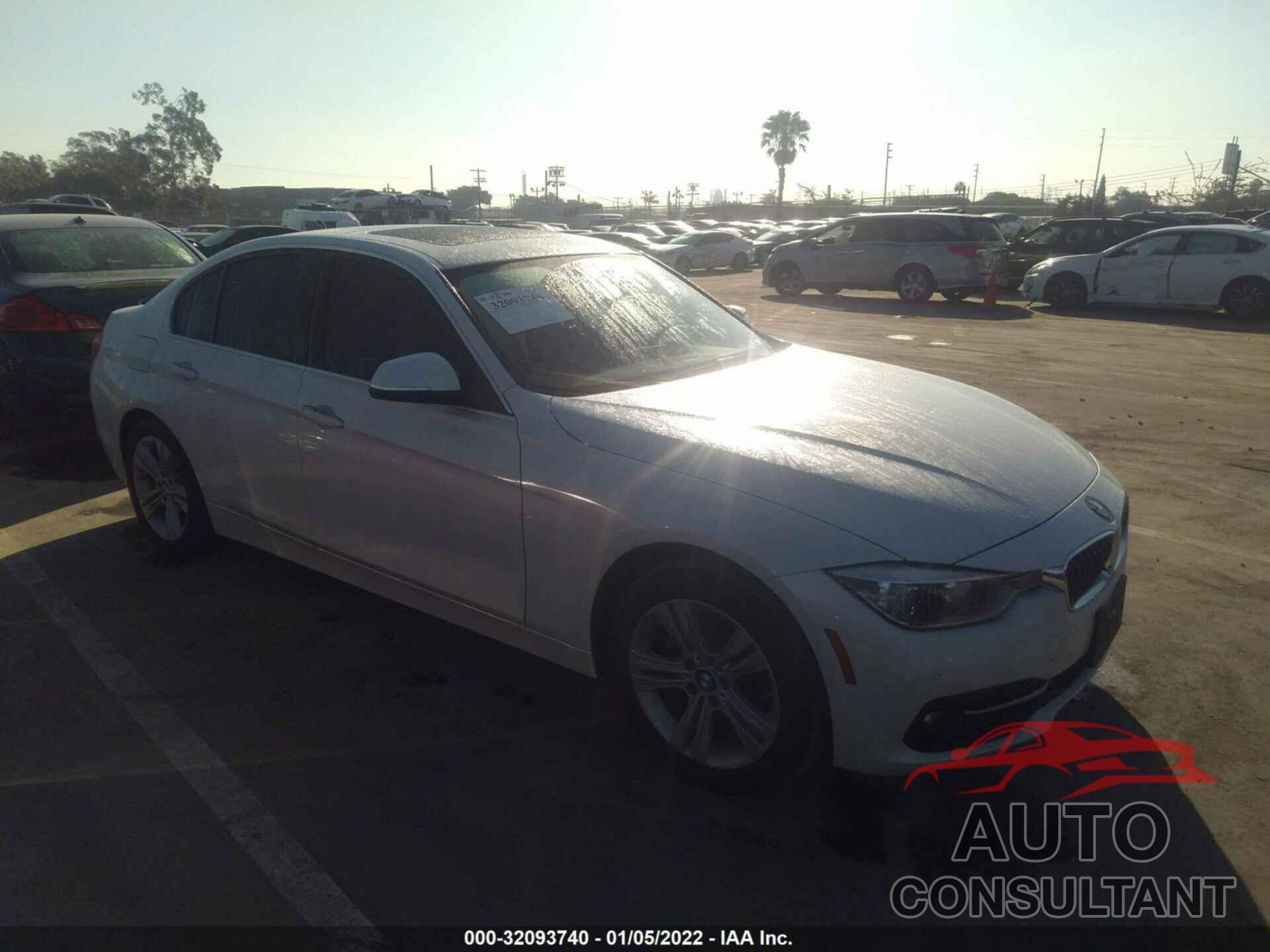 BMW 3 SERIES 2018 - WBA8B9C51JK677456
