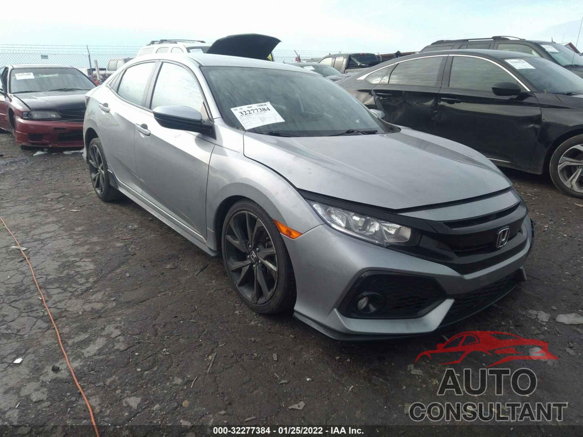 HONDA CIVIC HATCHBACK 2017 - SHHFK7H4XHU232346