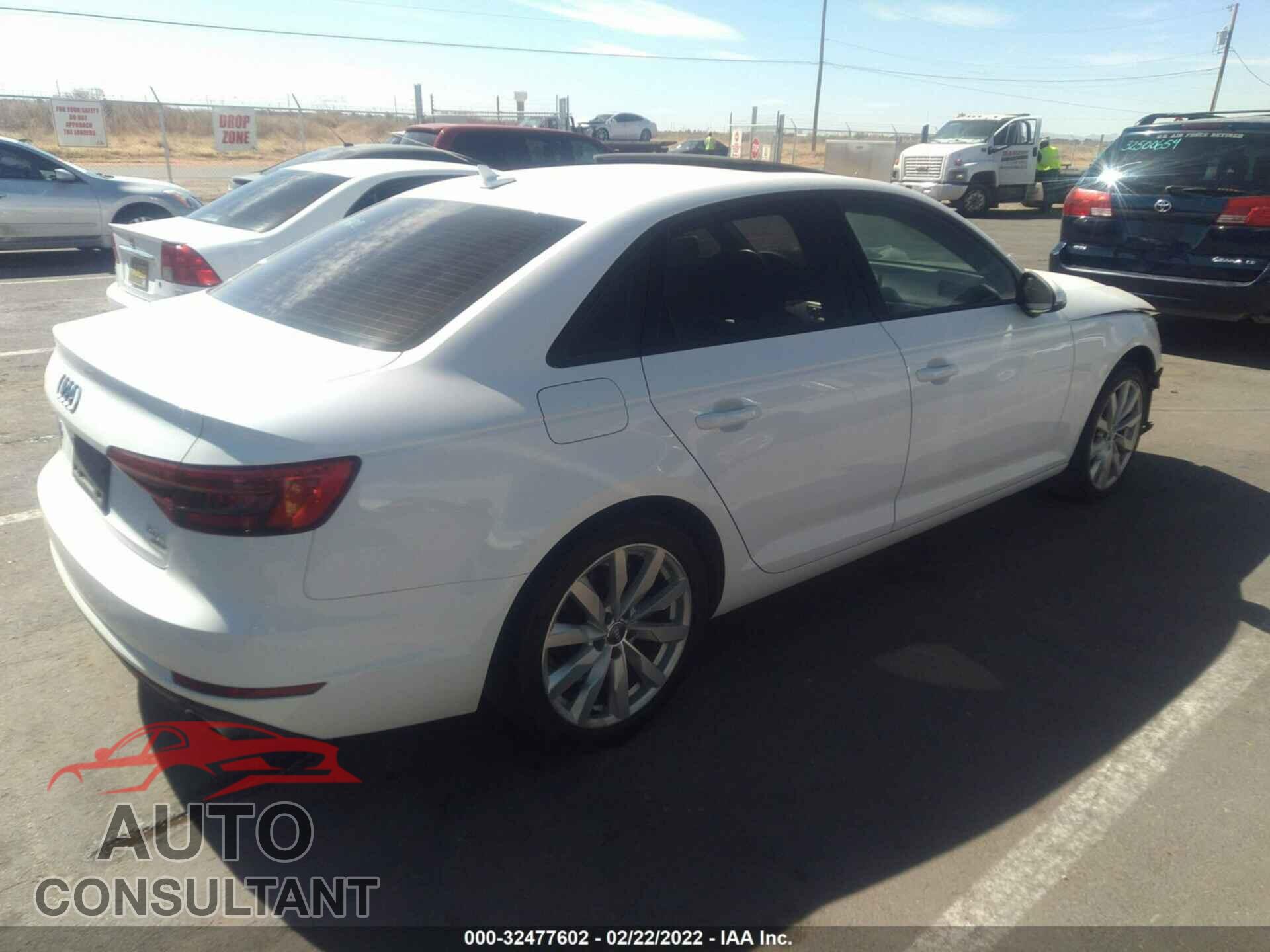AUDI A4 2017 - WAUGMAF45HA178752