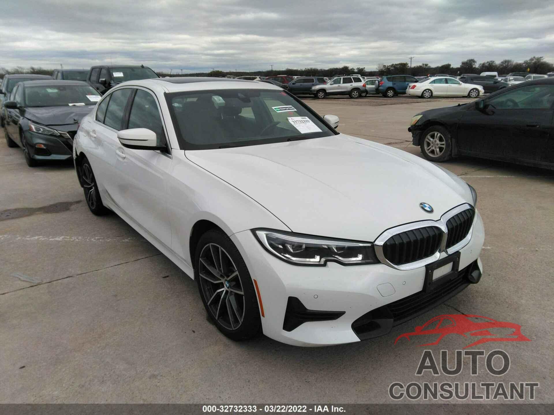 BMW 3 SERIES 2020 - 3MW5R7J02L8B21977