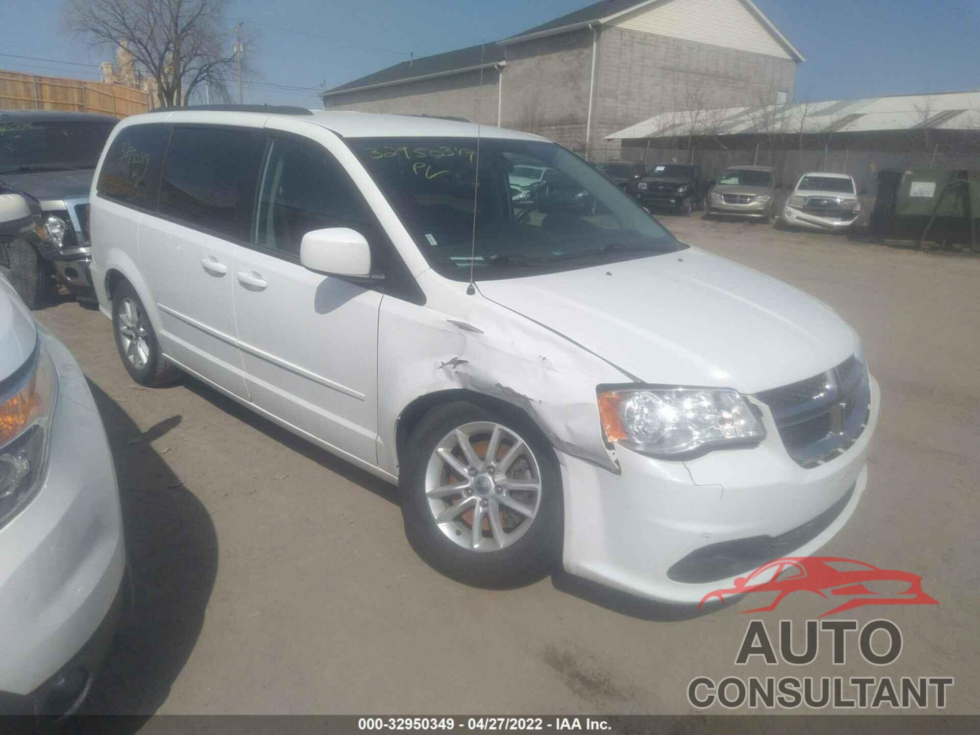 DODGE GRAND CARAVAN 2016 - 2C4RDGCG9GR375267