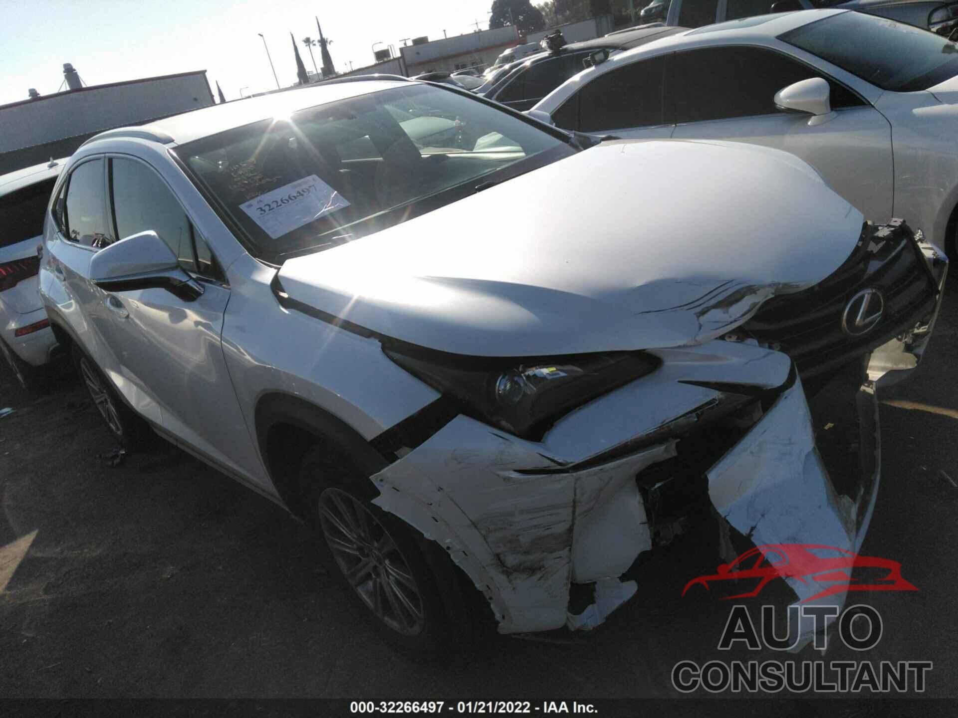 LEXUS NX 200T 2016 - JTJYARBZ9G2038256