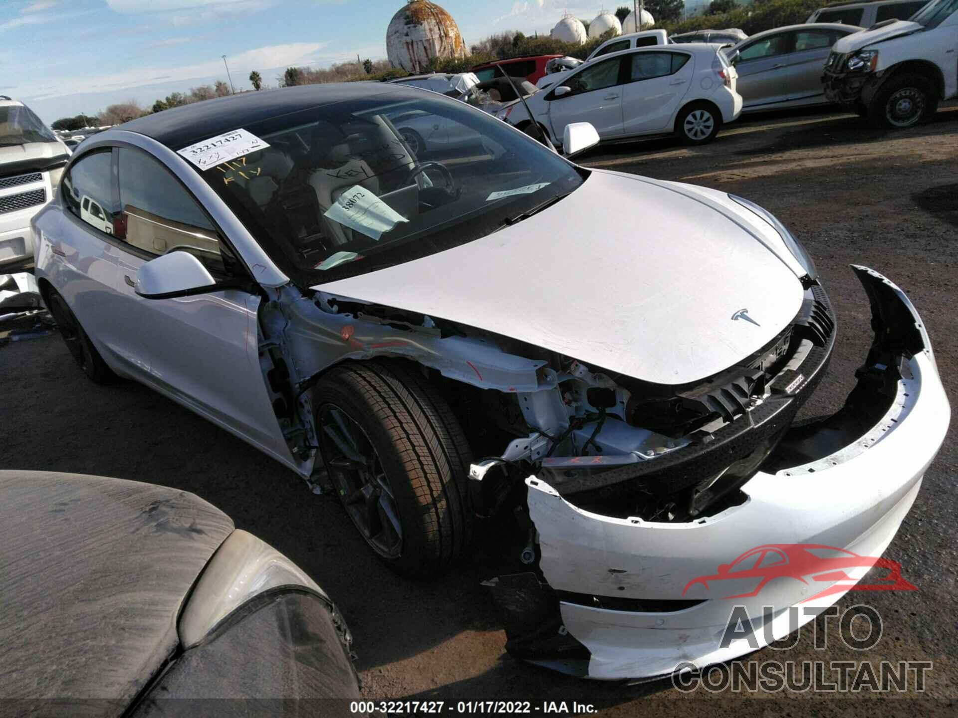TESLA MODEL 3 2021 - 5YJ3E1EA9MF073218