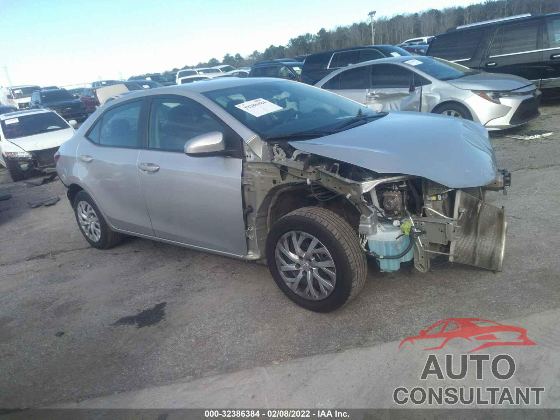 TOYOTA COROLLA 2019 - 5YFBURHE7KP946560