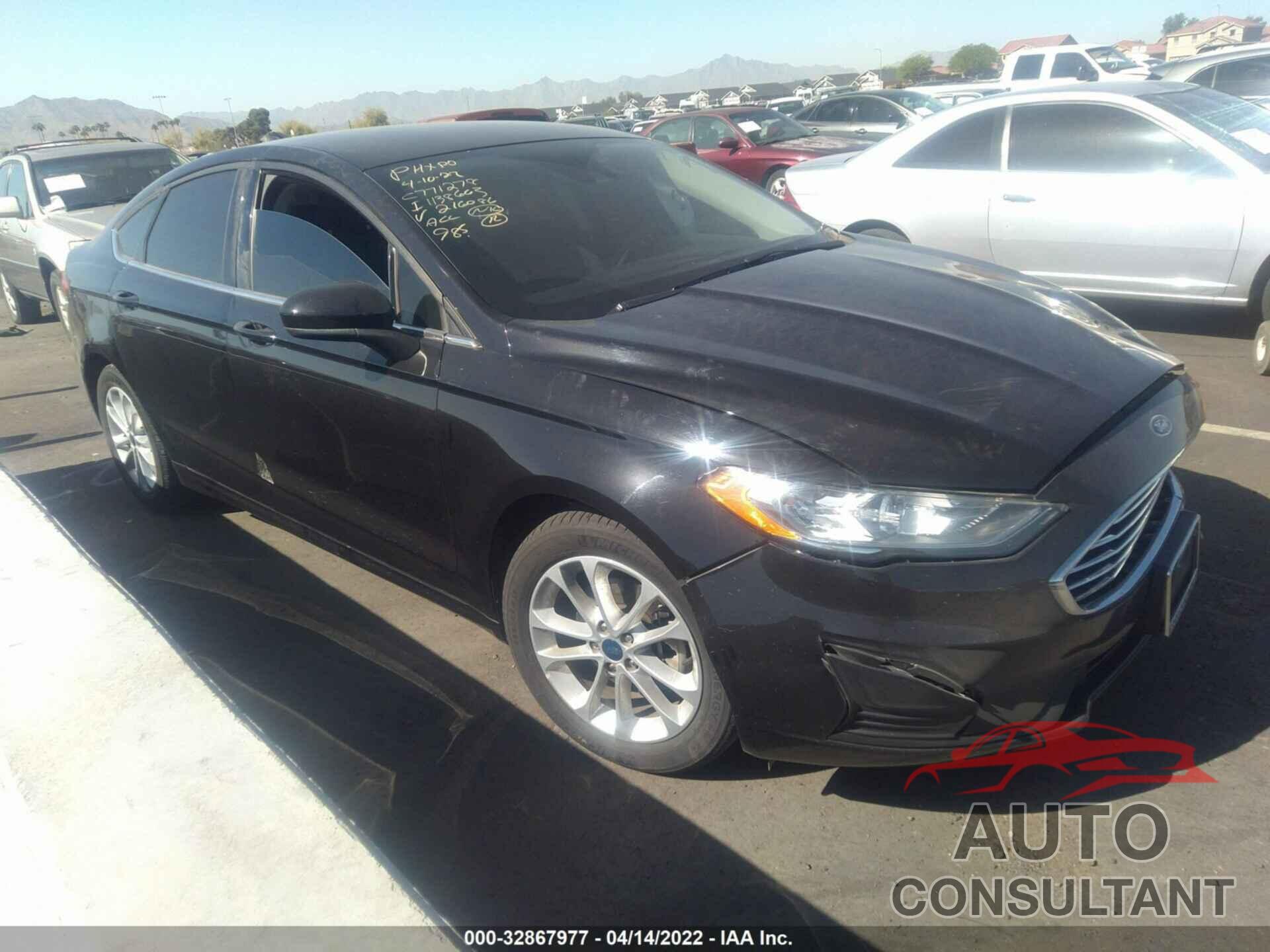 FORD FUSION 2019 - 3FA6P0HDXKR216086
