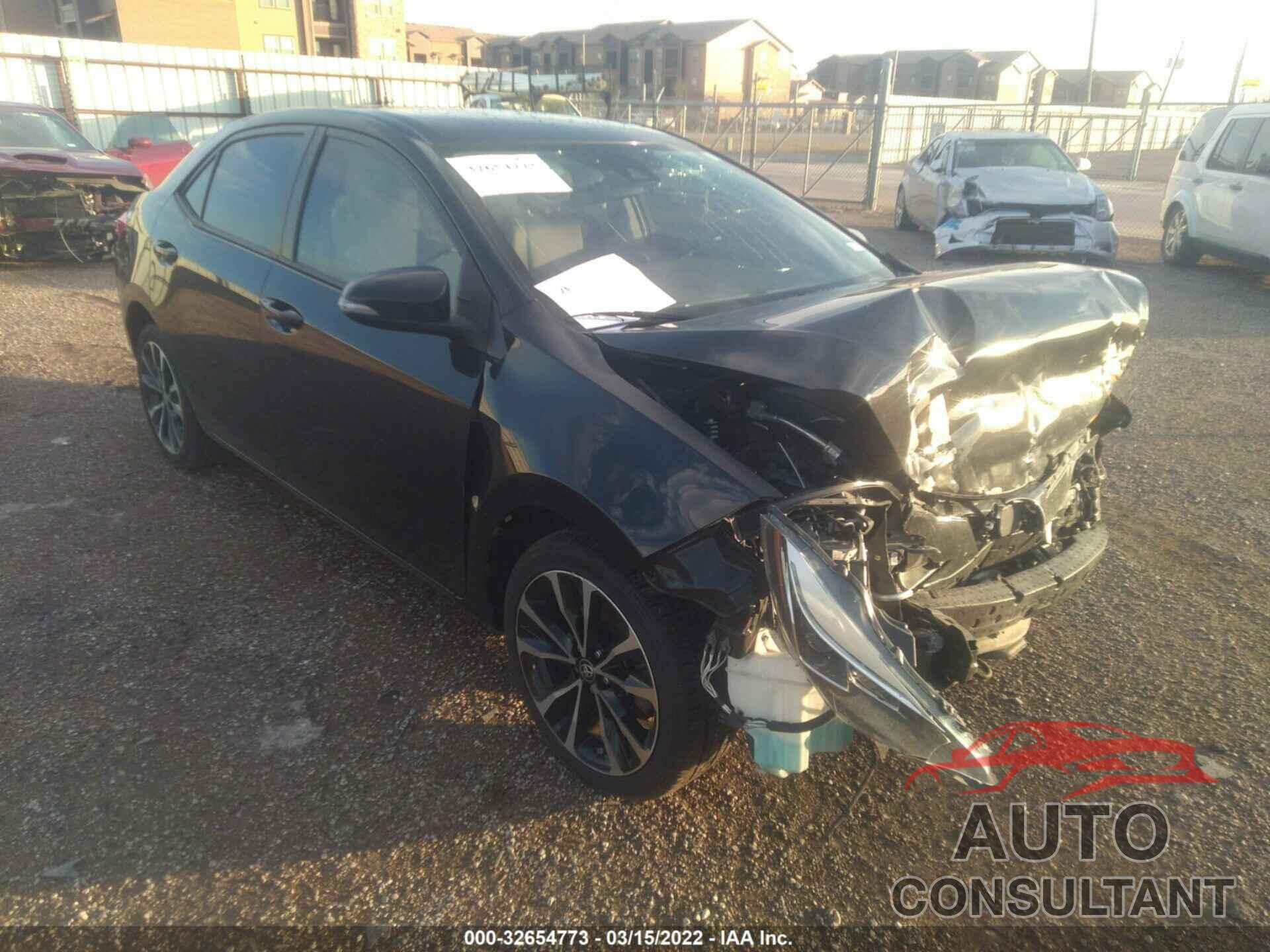 TOYOTA COROLLA 2017 - 2T1BURHE2HC777640