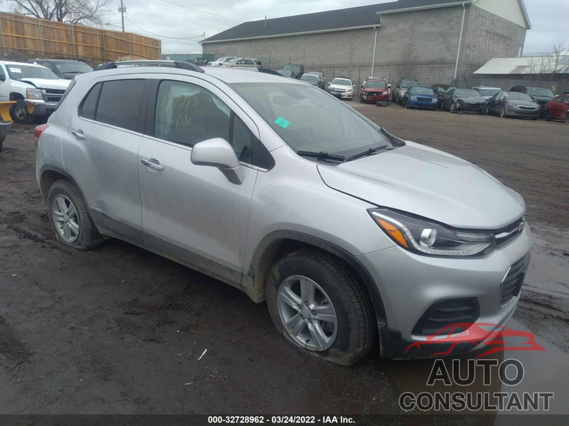 CHEVROLET TRAX 2018 - 3GNCJPSB3JL289212