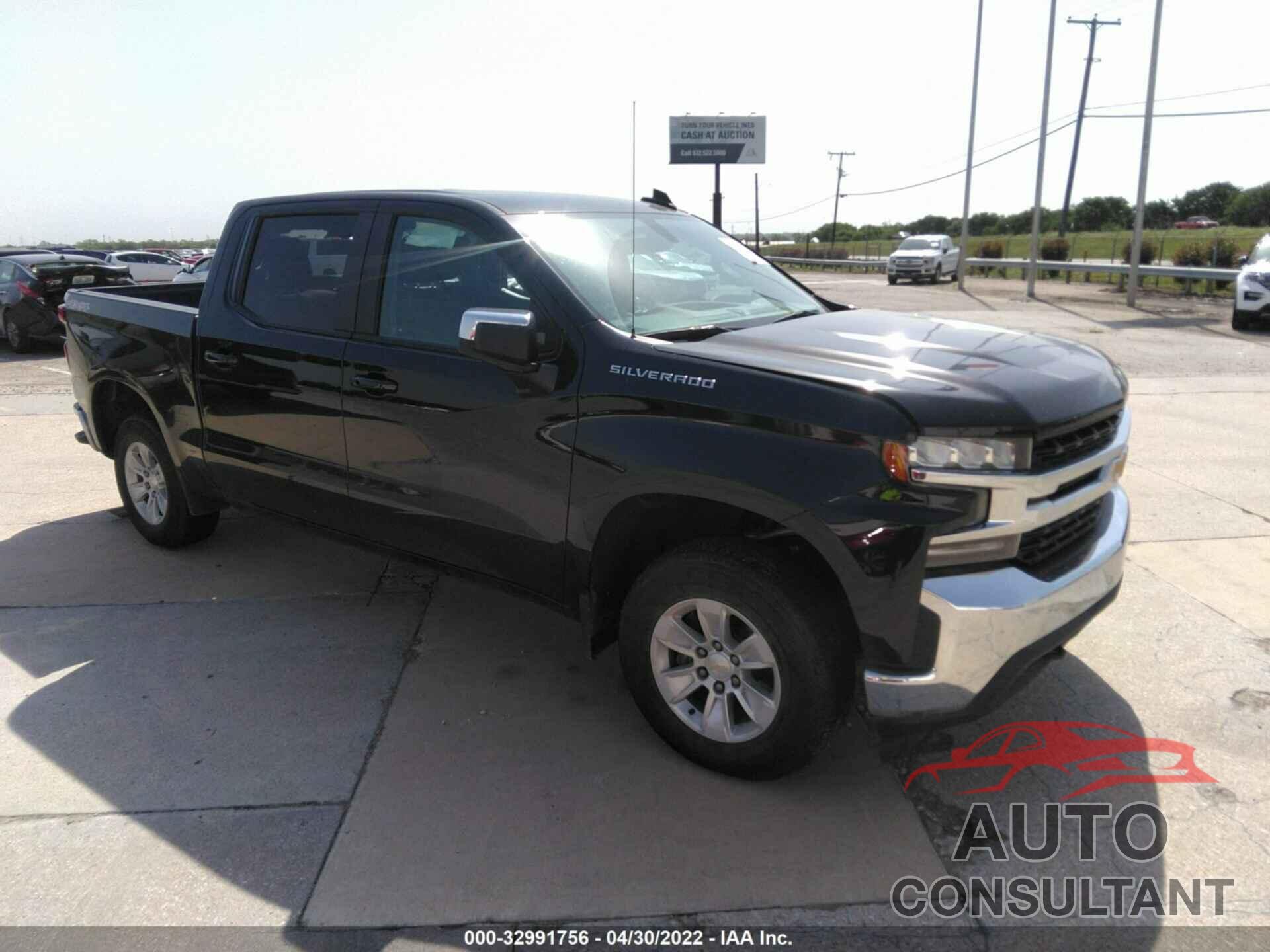 CHEVROLET SILVERADO 1500 2020 - 1GCUYDED2LZ233195