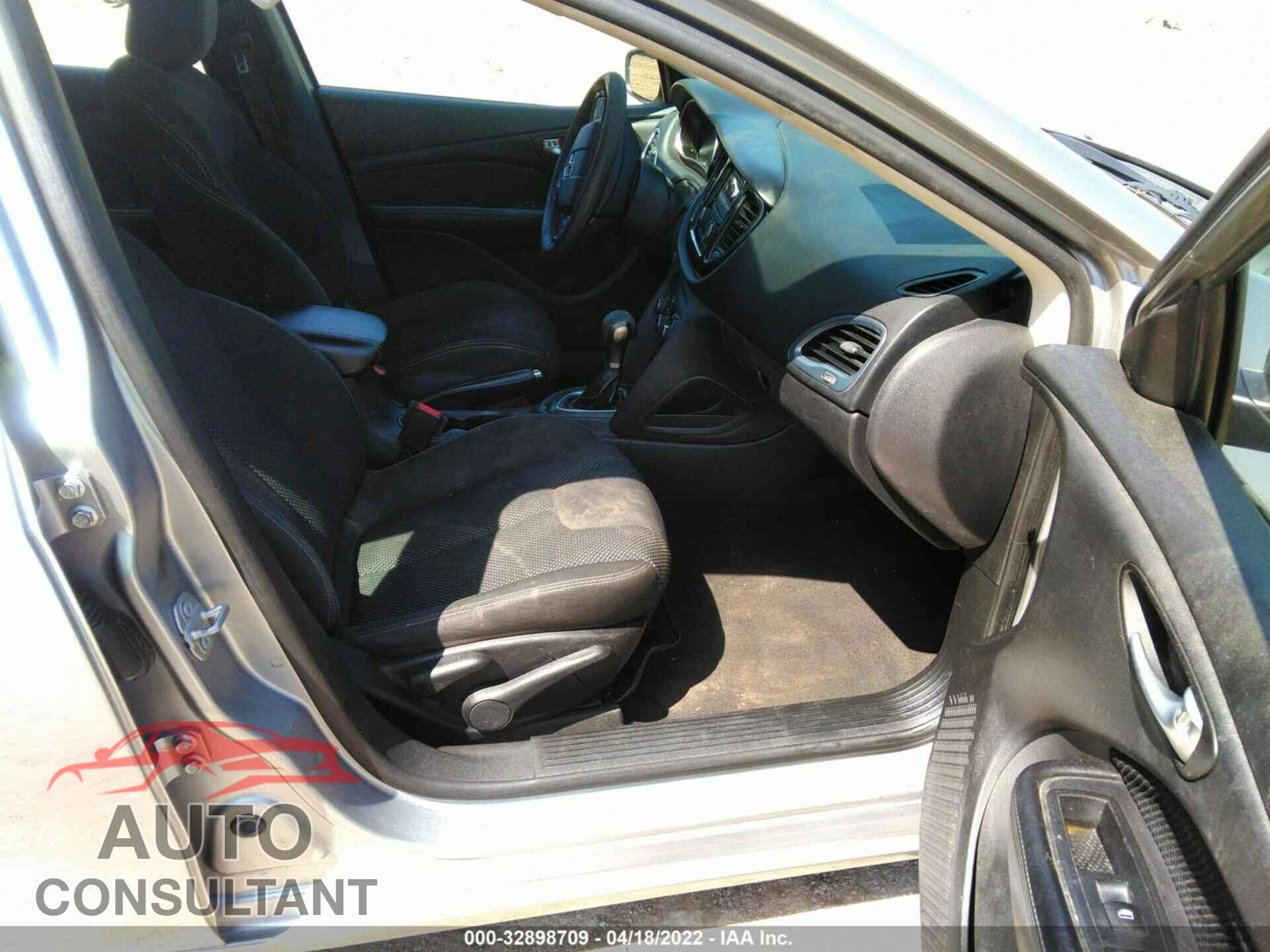 DODGE DART 2016 - 1C3CDFBB5GD689592