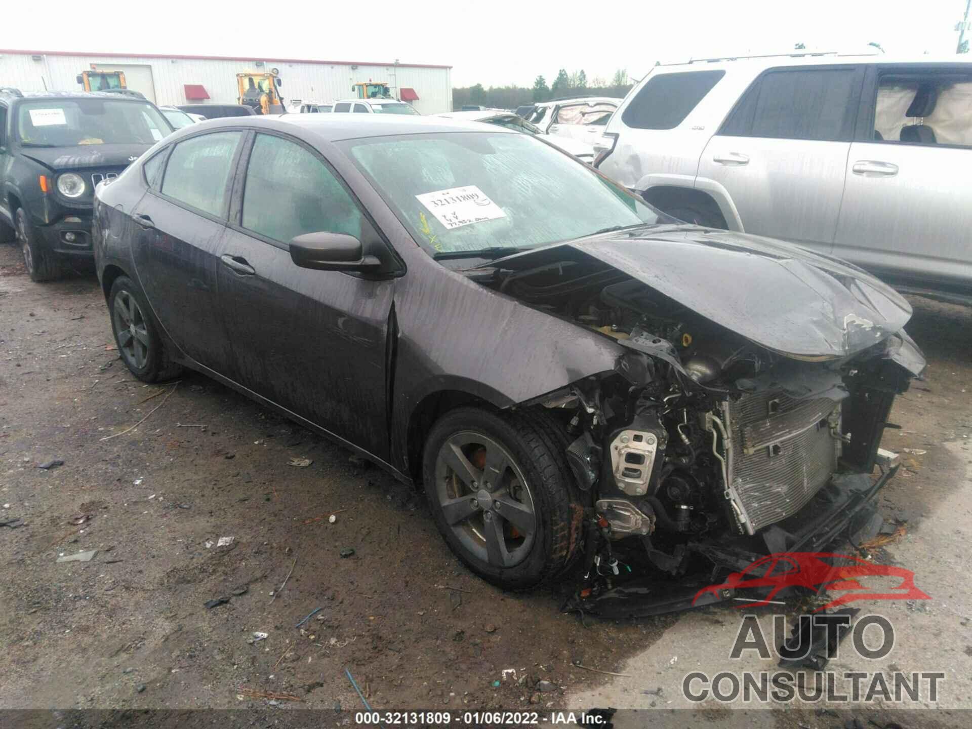 DODGE DART 2016 - 1C3CDFBB2GD544056